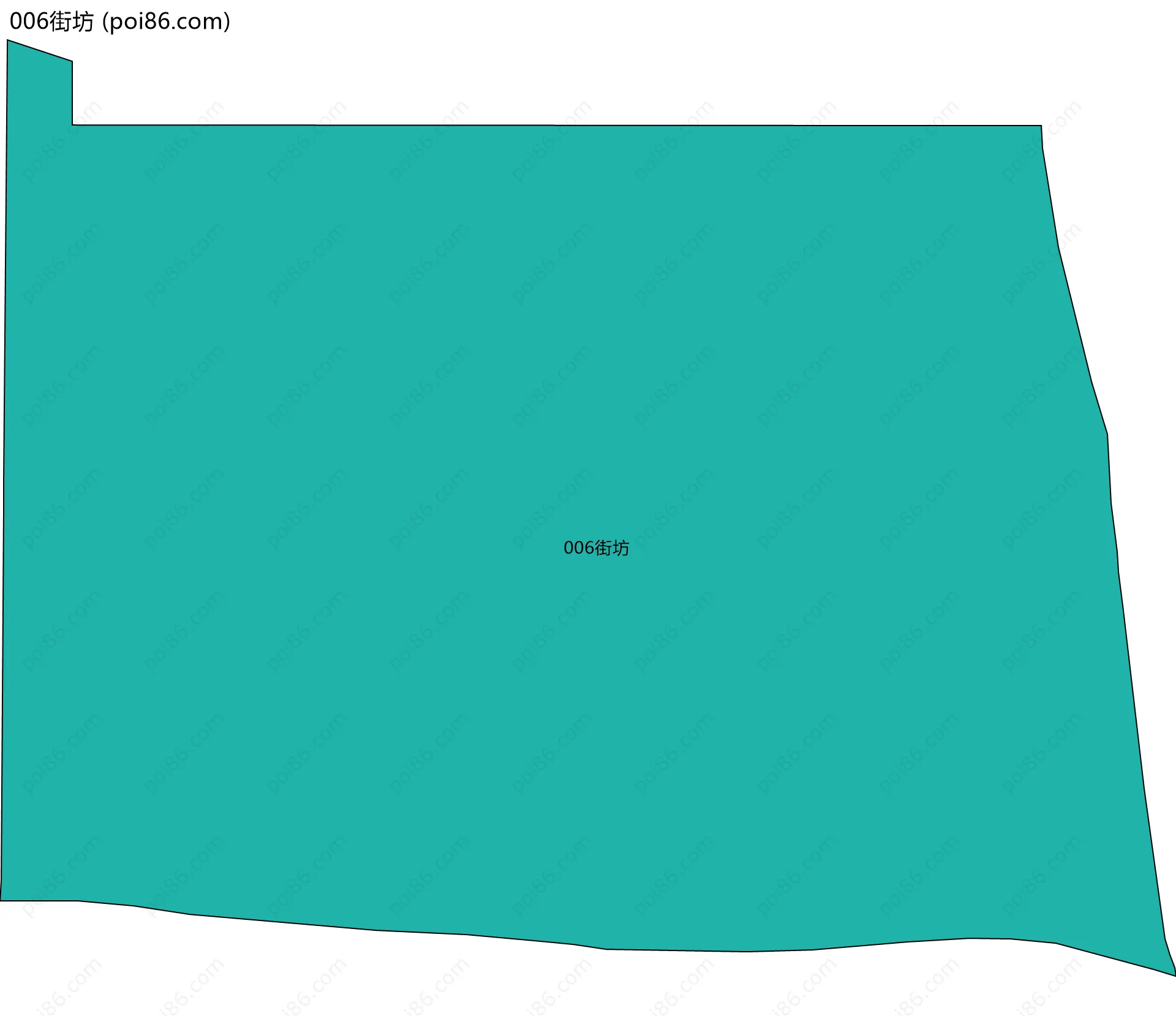 006街坊边界地图