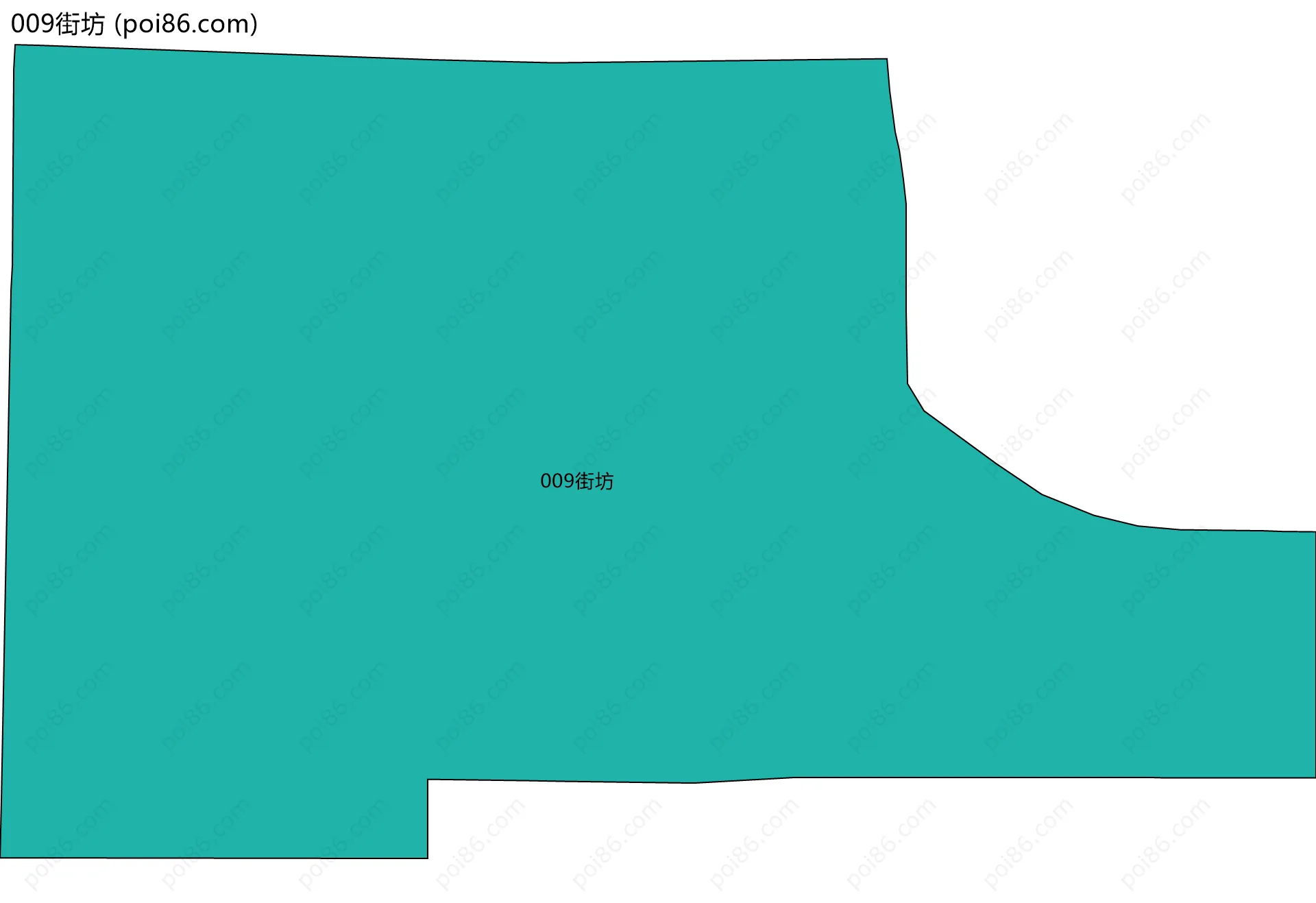 009街坊边界地图