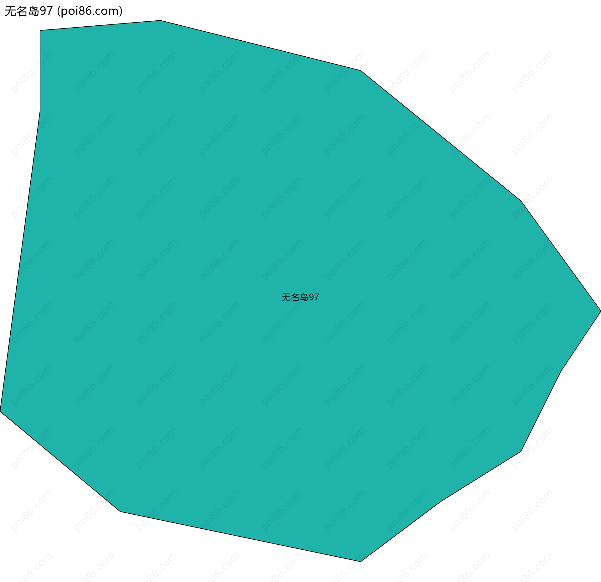 无名岛97边界地图