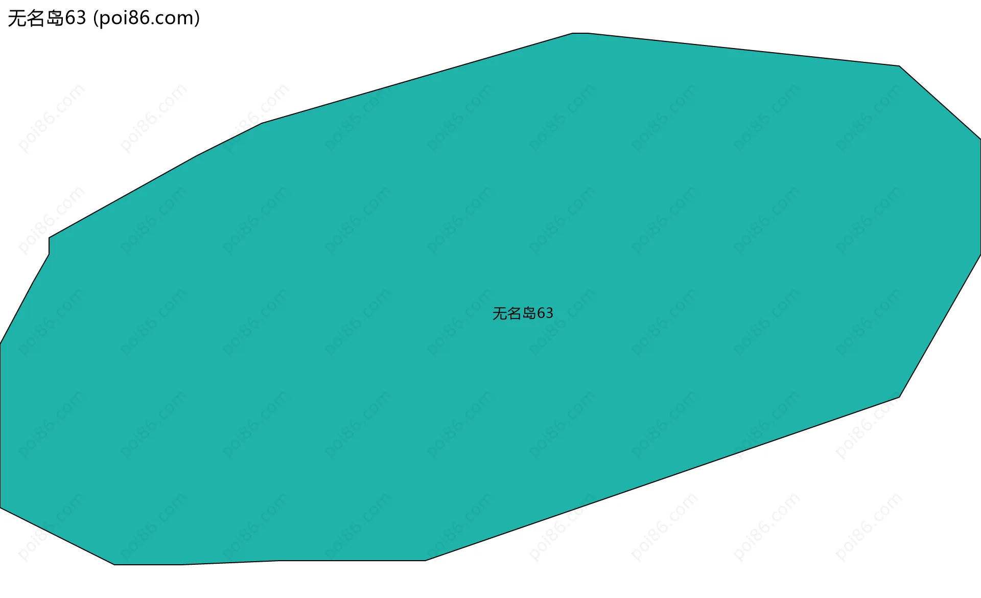 无名岛63边界地图