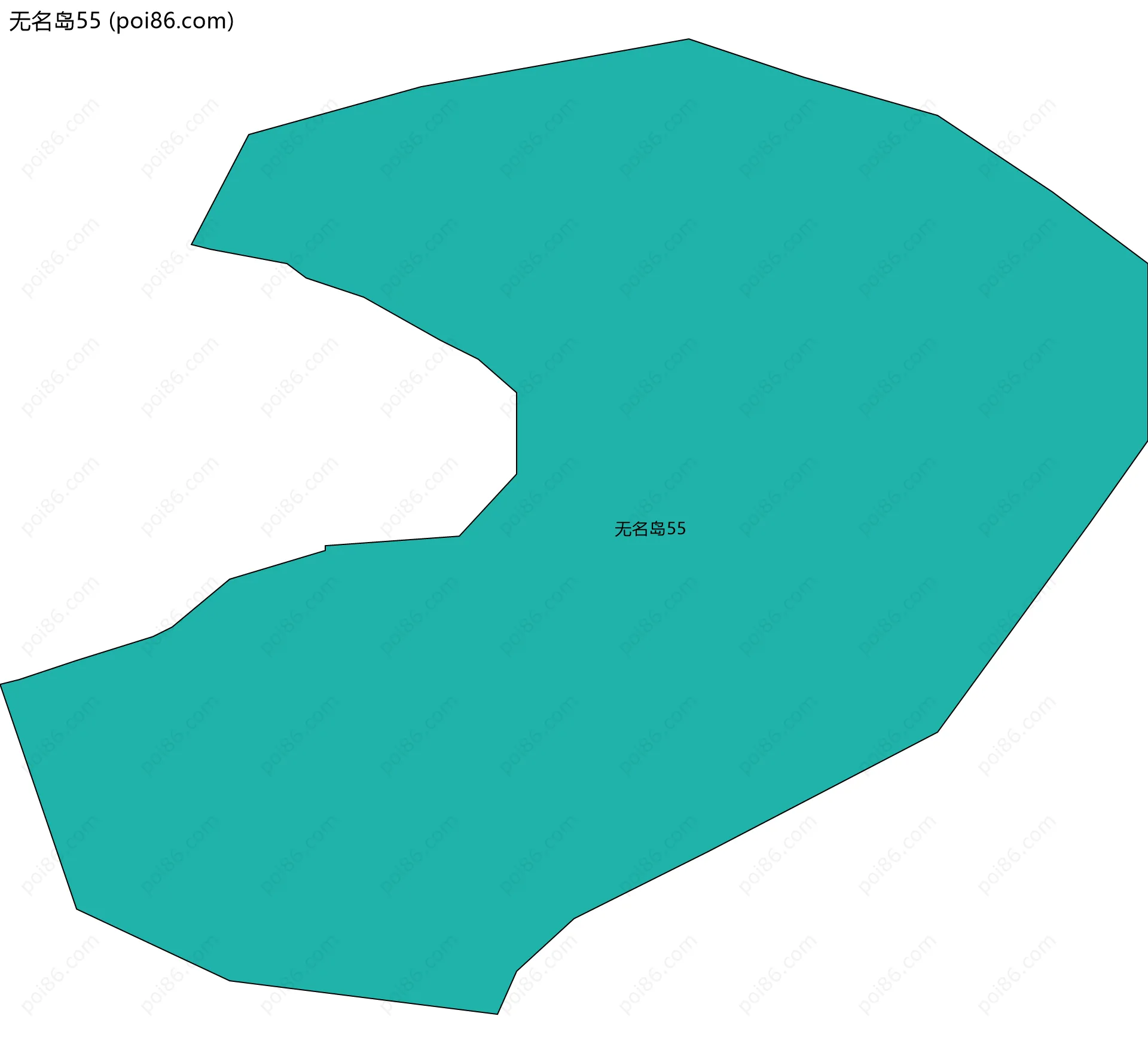 无名岛55边界地图