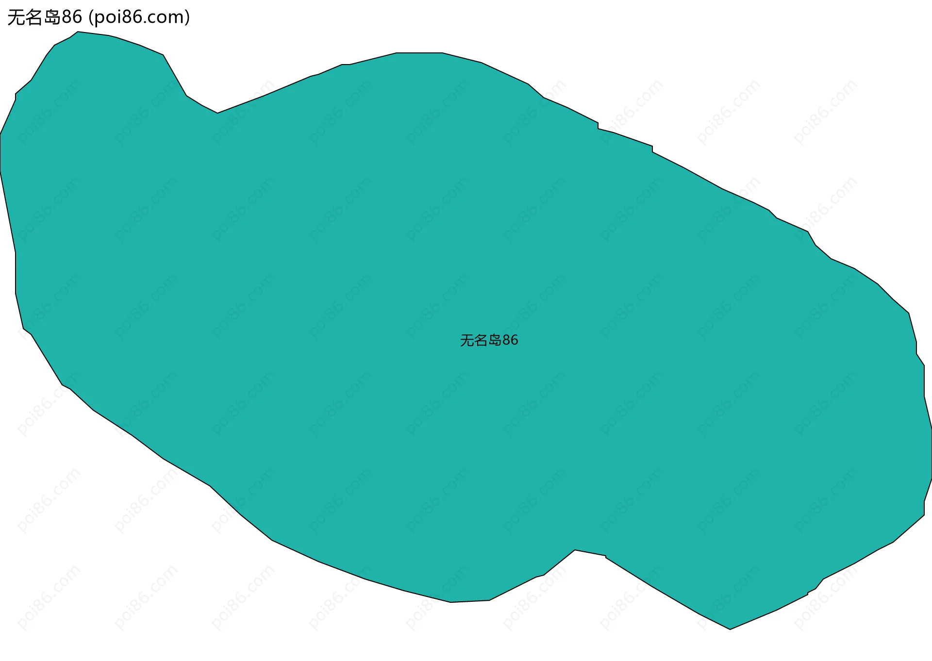 无名岛86边界地图