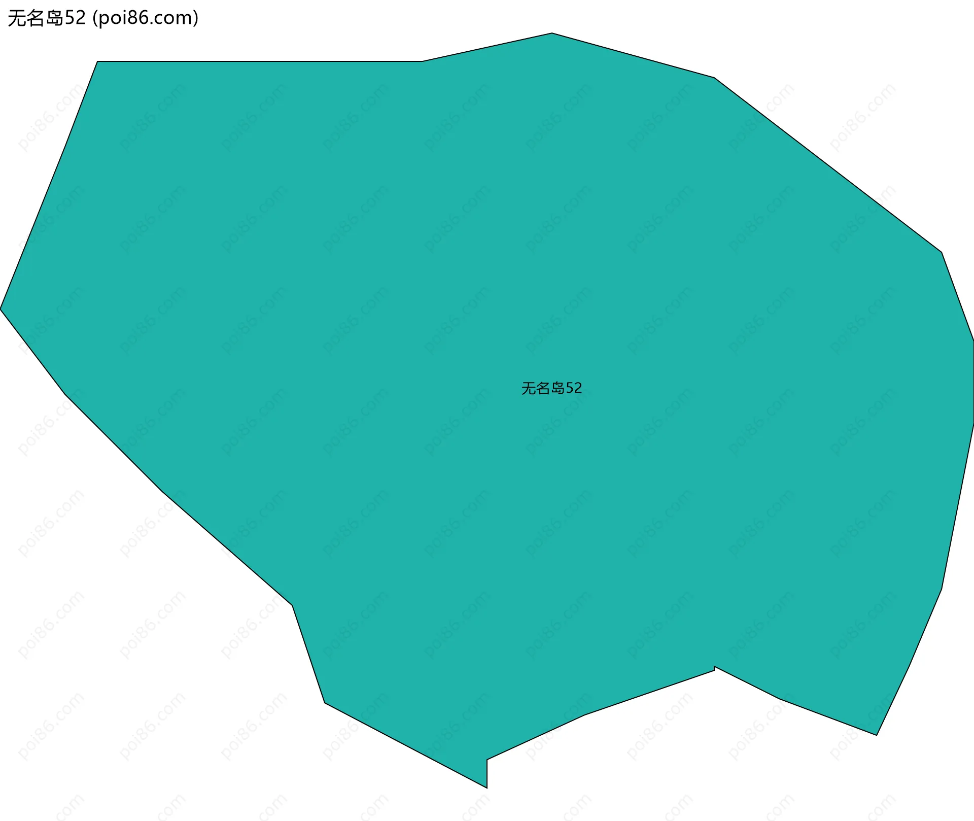 无名岛52边界地图