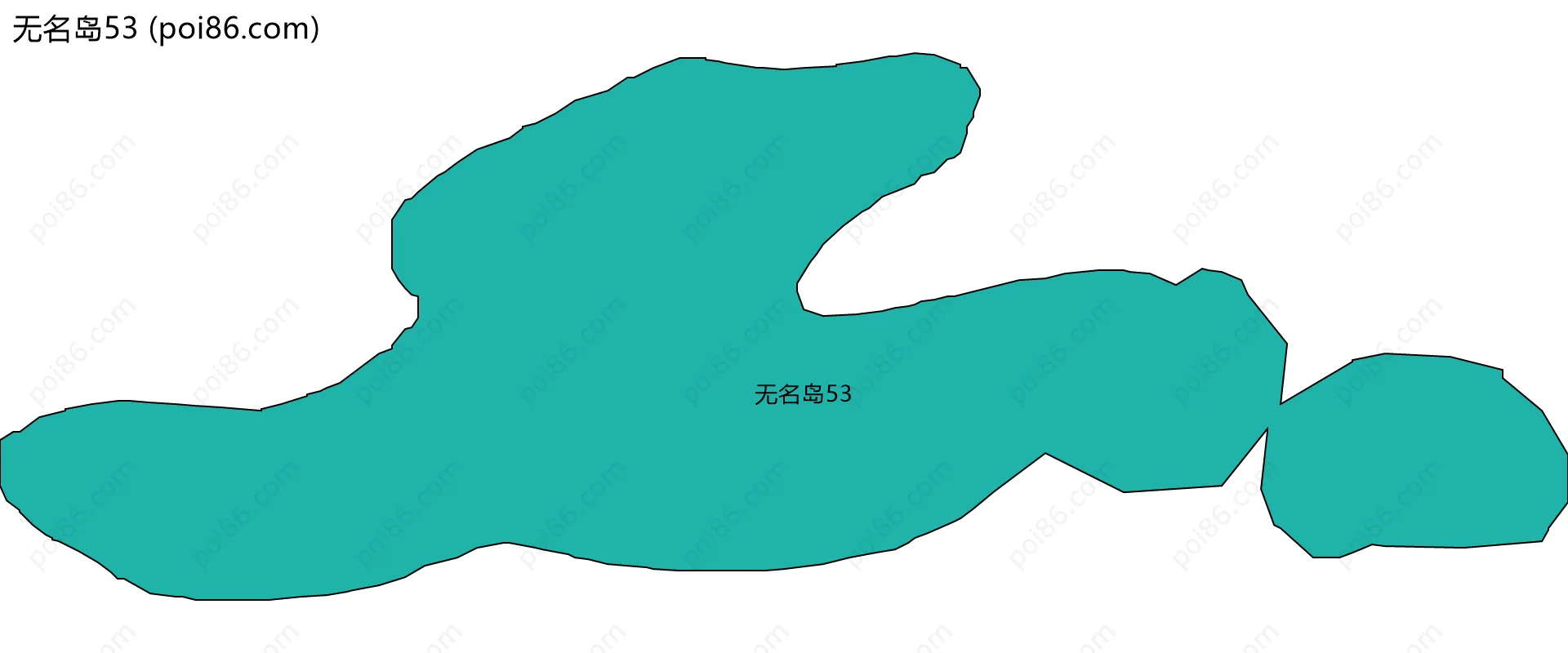无名岛53边界地图