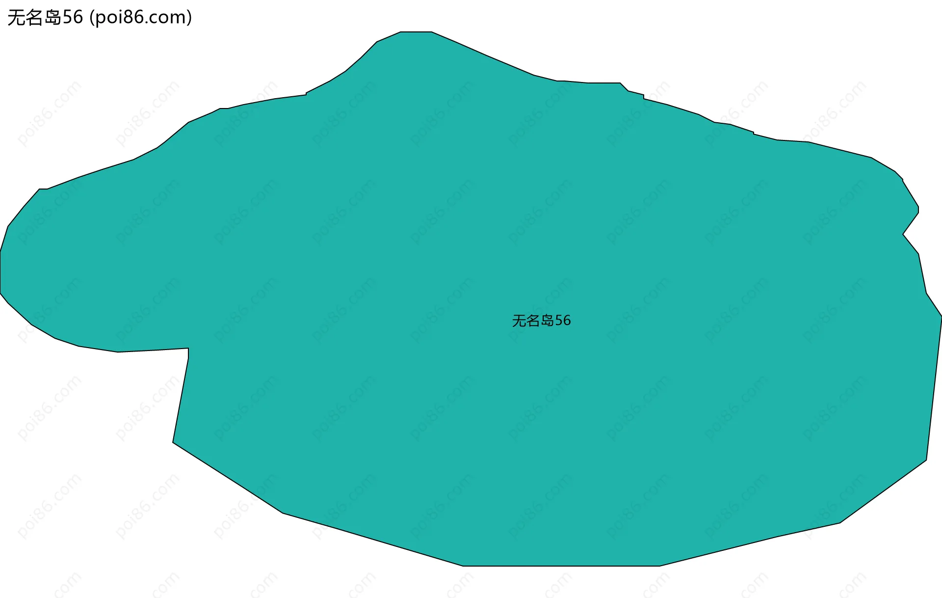 无名岛56边界地图