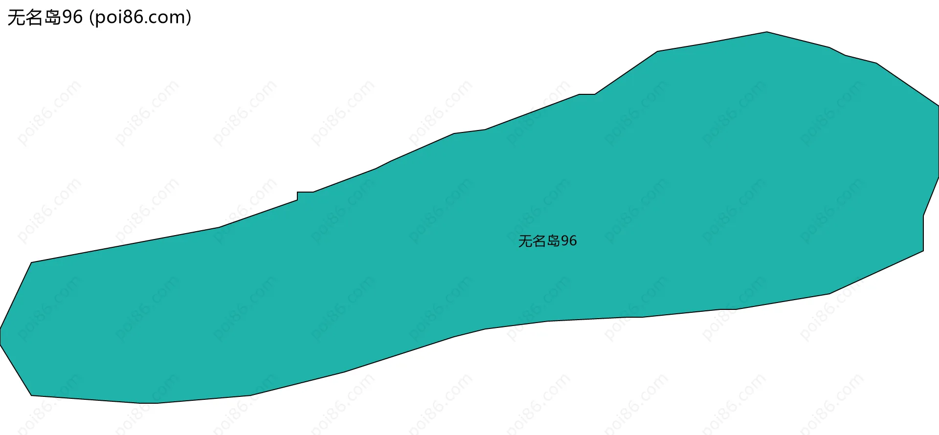 无名岛96边界地图