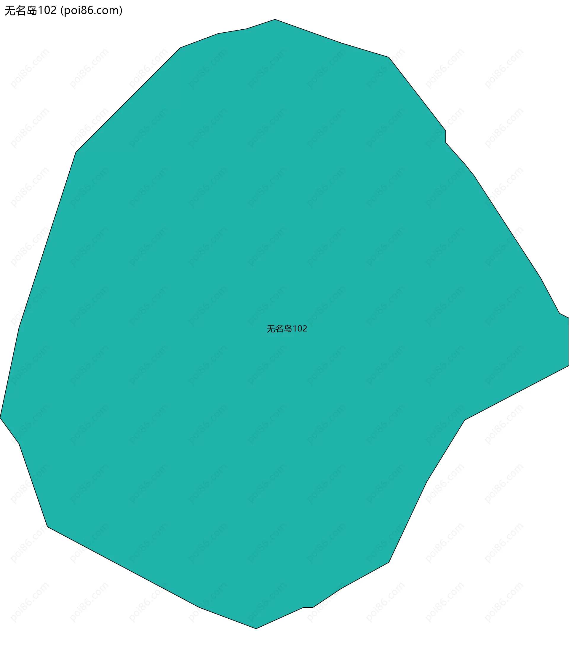 无名岛102边界地图