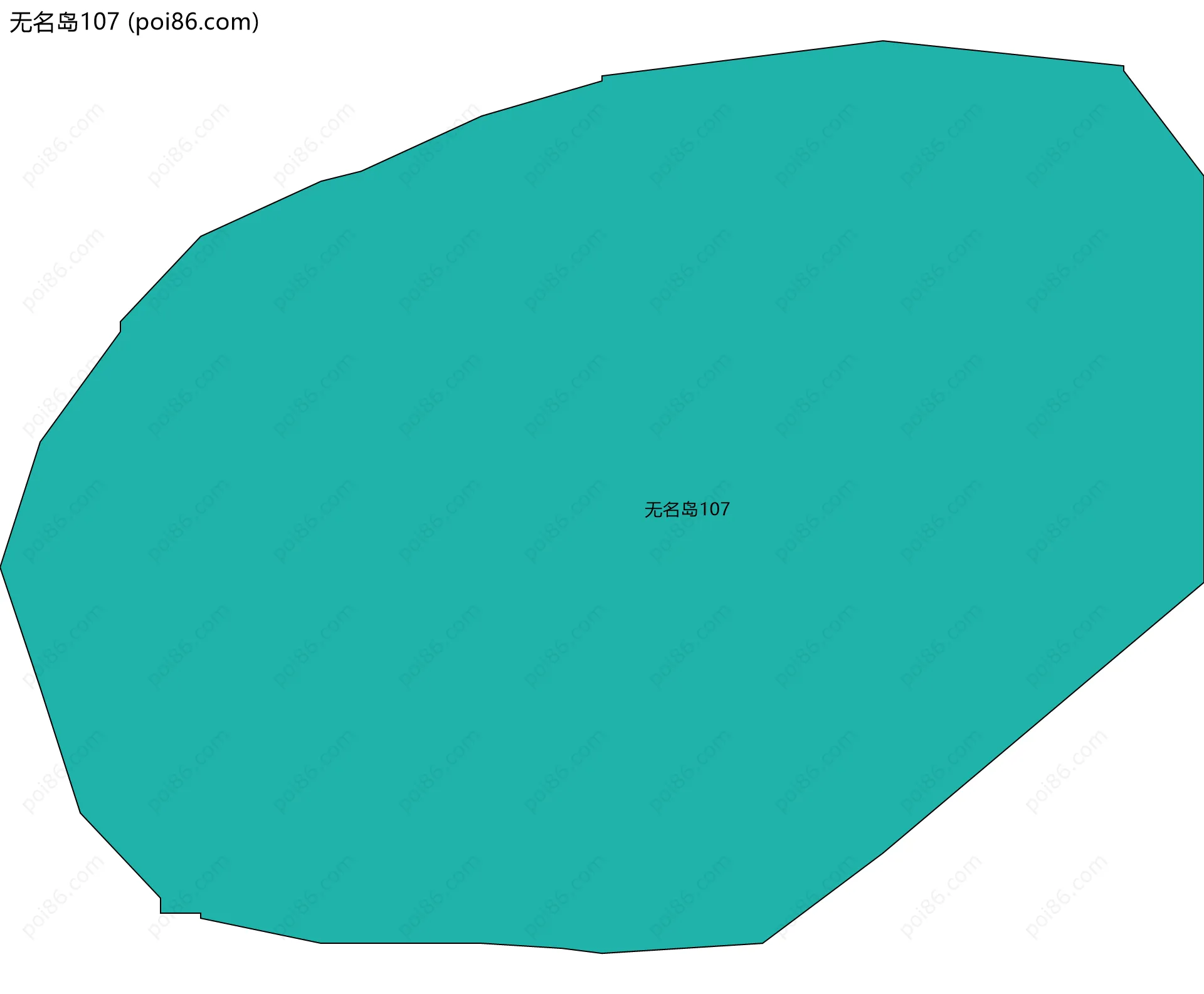 无名岛107边界地图