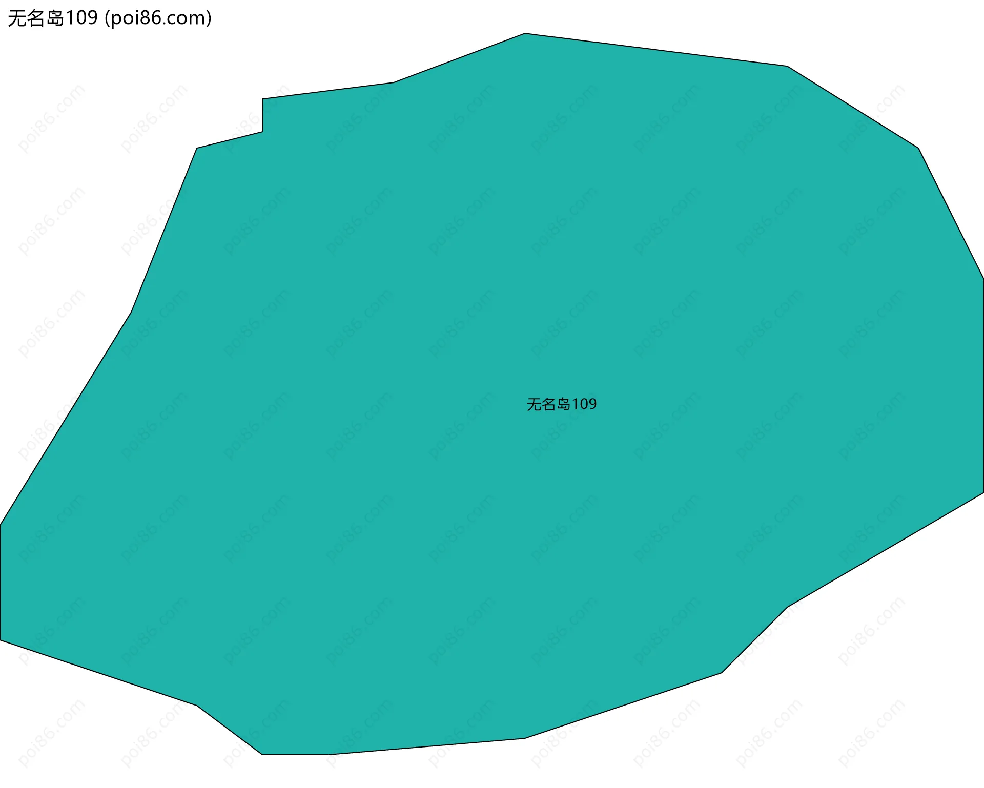 无名岛109边界地图