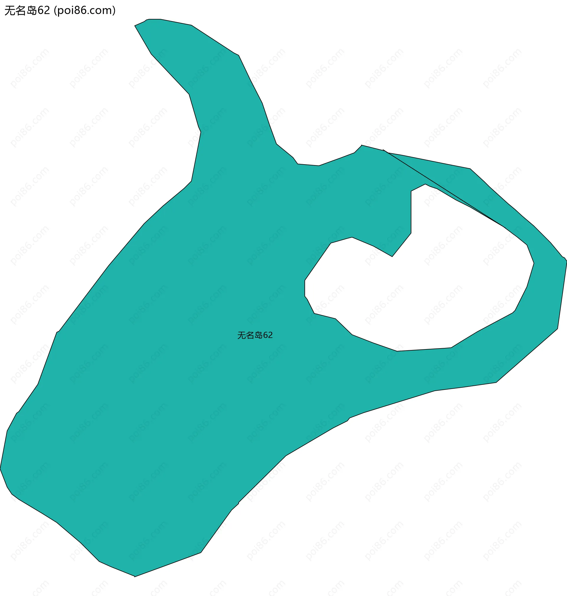 无名岛62边界地图