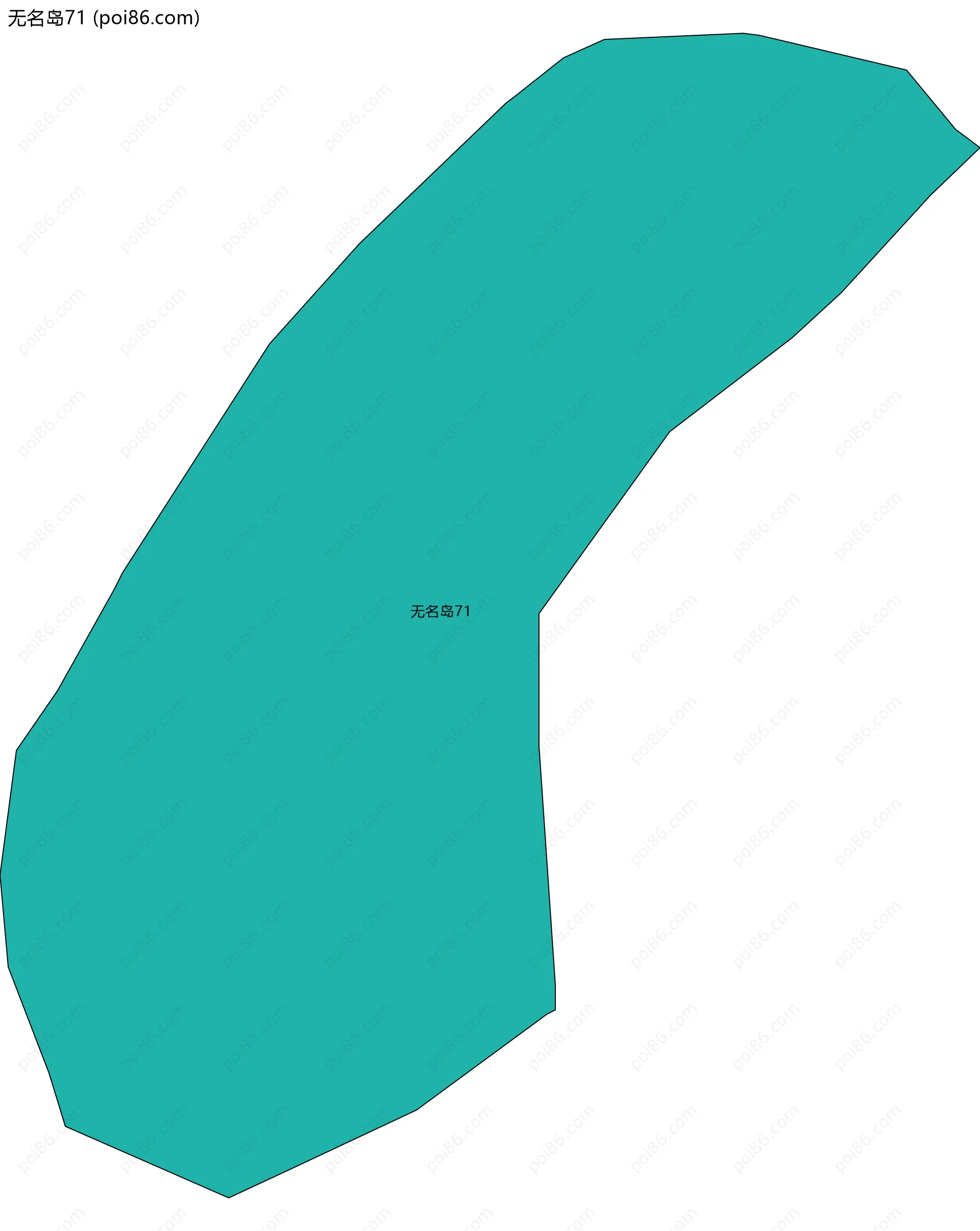 无名岛71边界地图