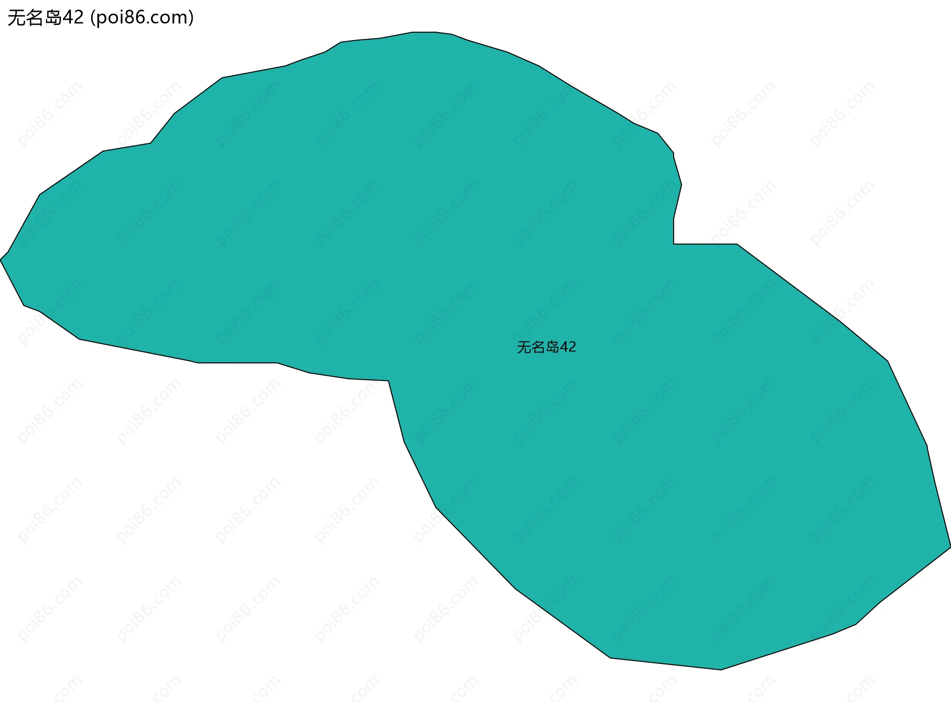 无名岛42边界地图