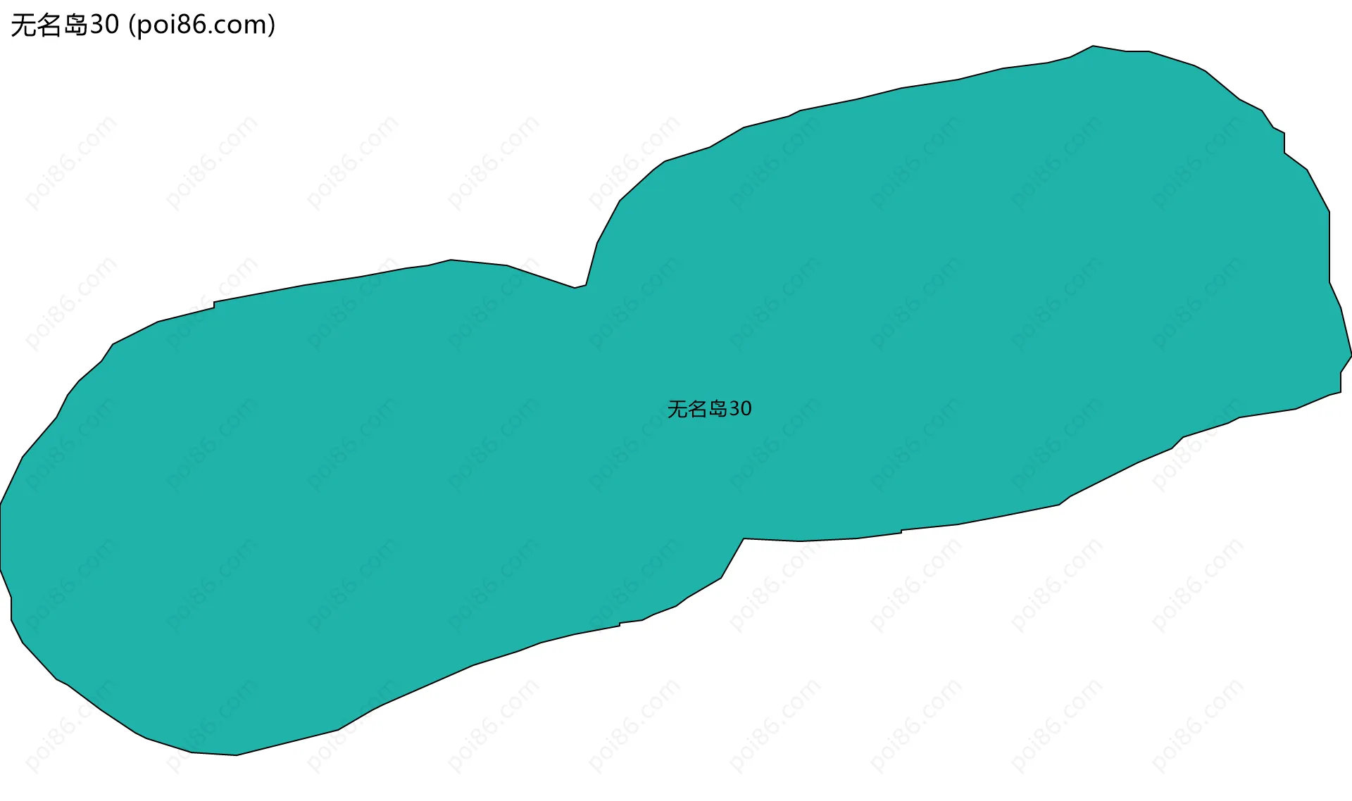 无名岛30边界地图