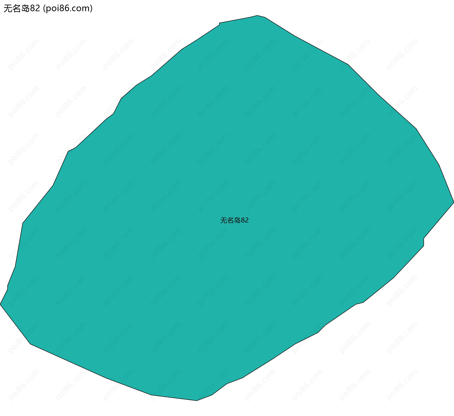 无名岛82边界地图