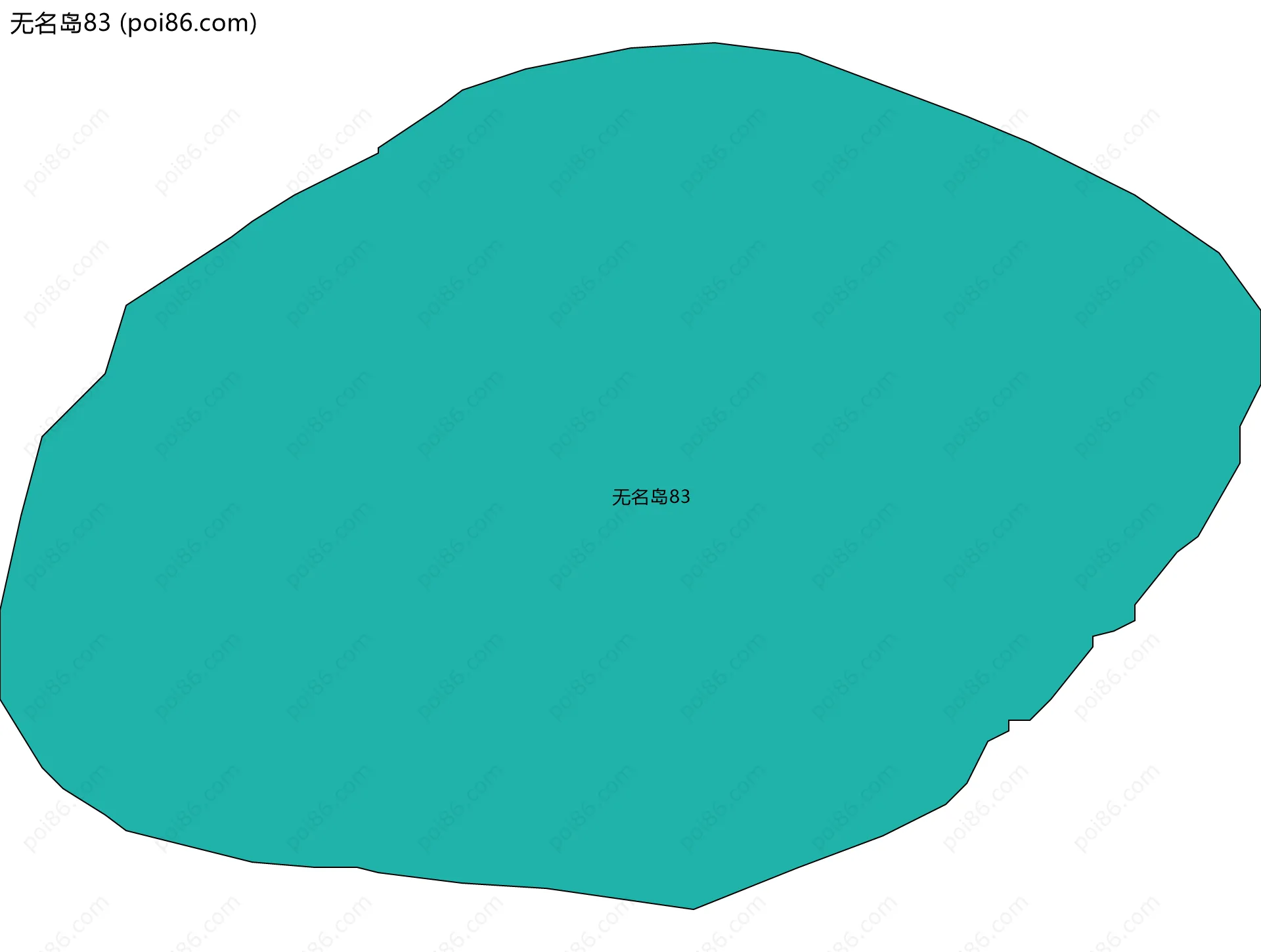 无名岛83边界地图