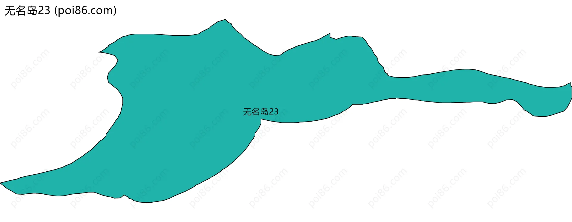 无名岛23边界地图
