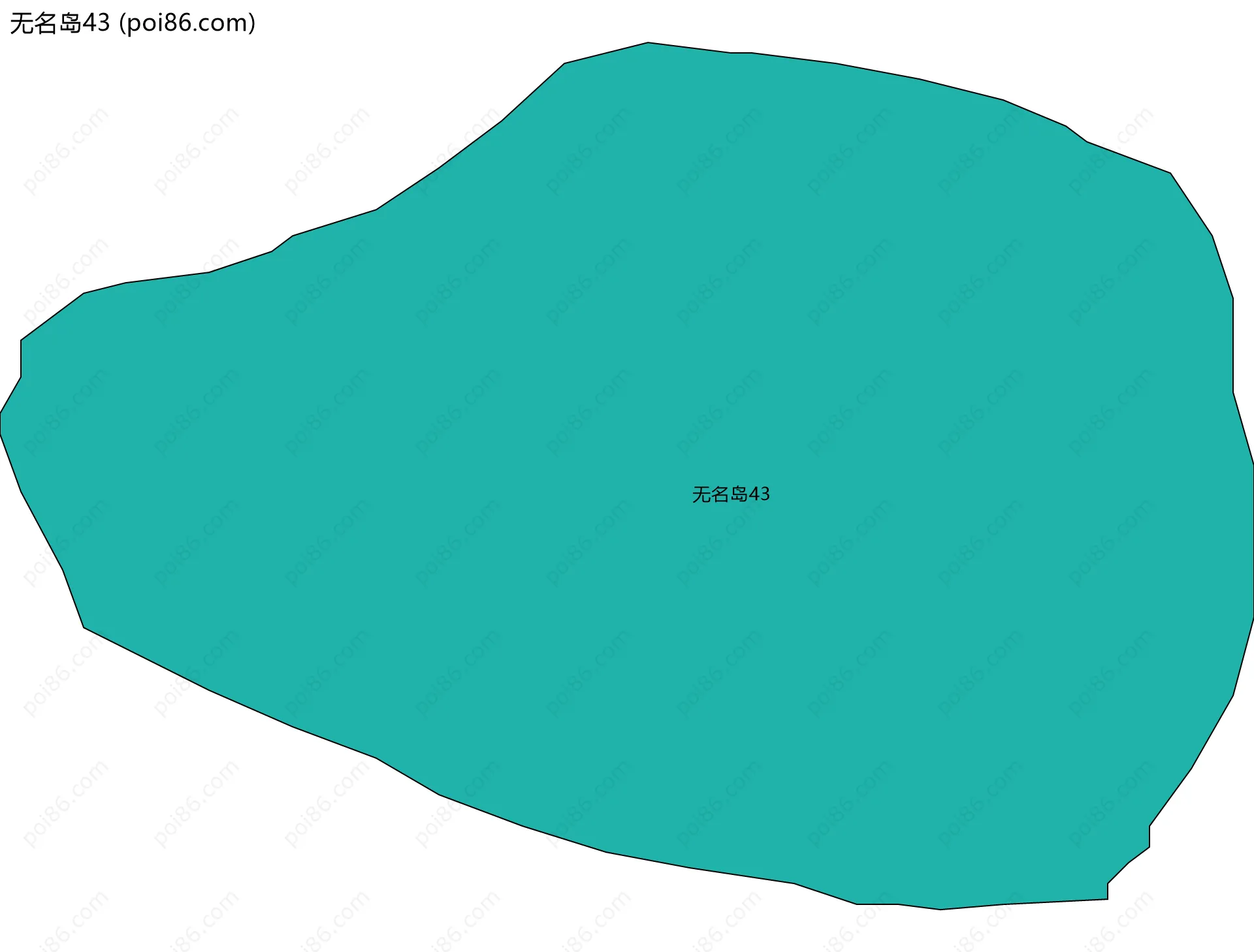 无名岛43边界地图