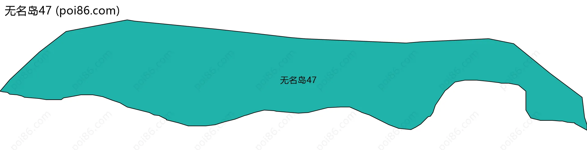 无名岛47边界地图