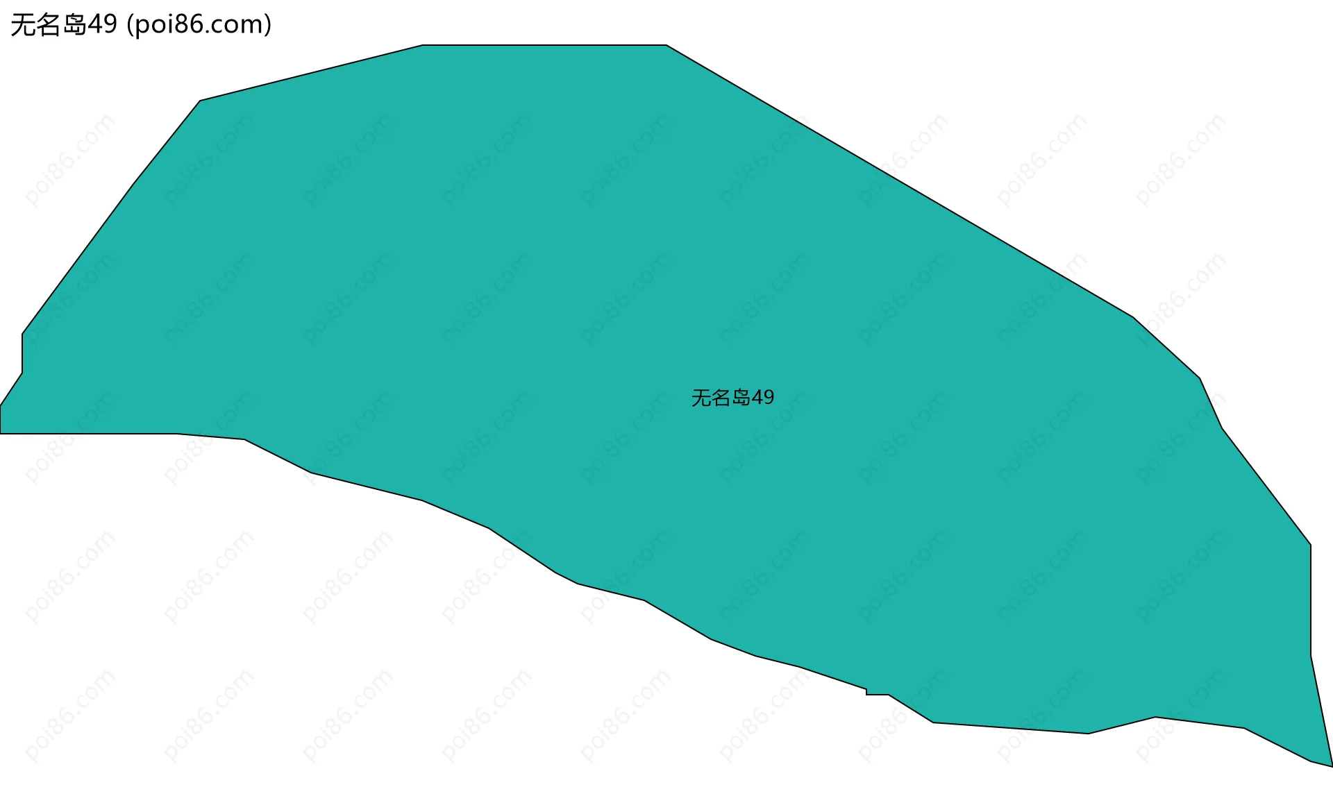 无名岛49边界地图