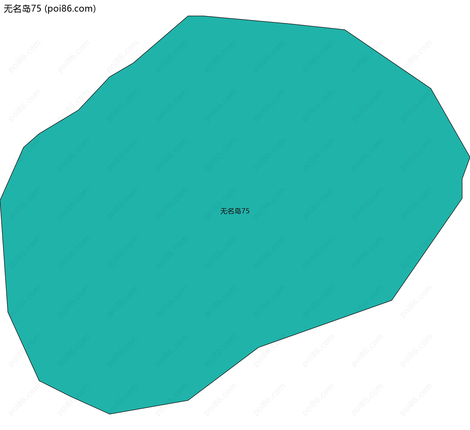 无名岛75边界地图