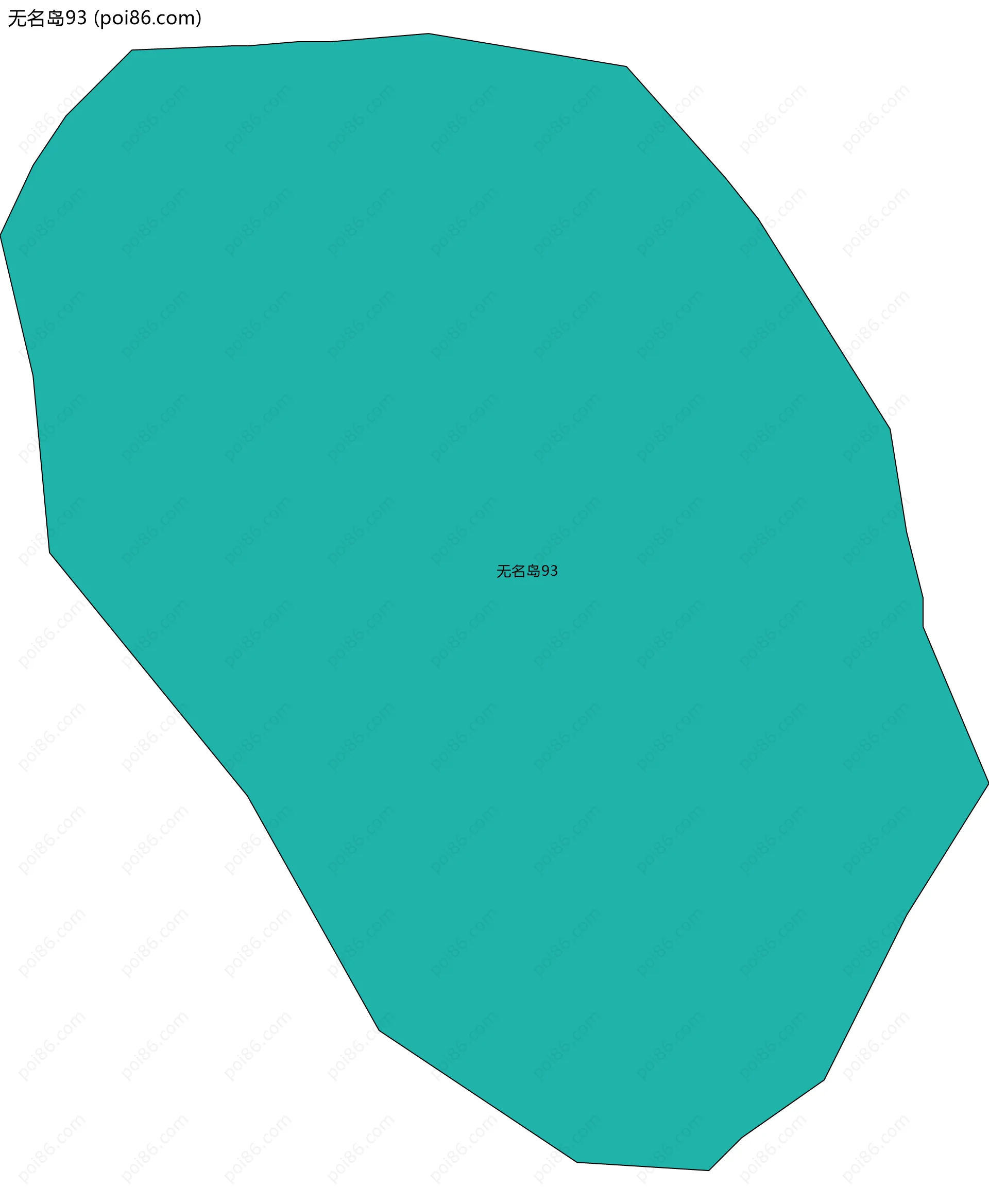 无名岛93边界地图