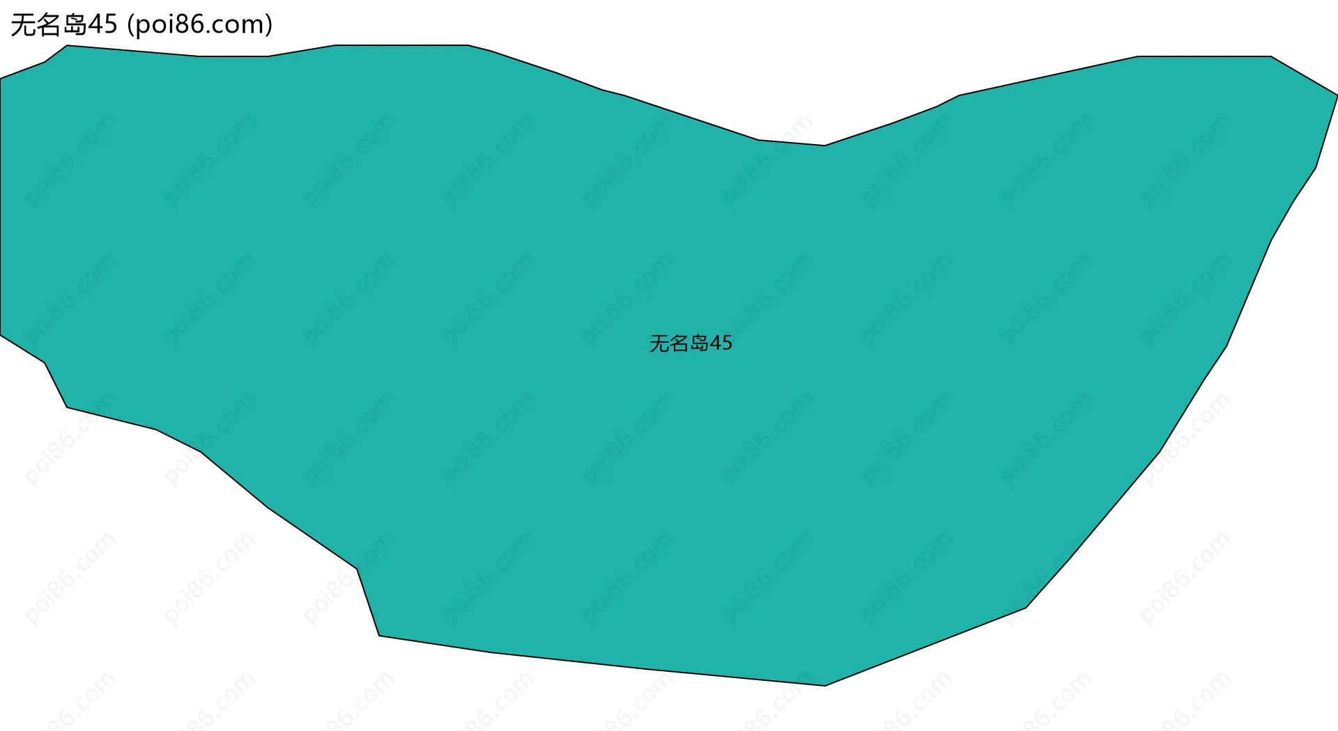 无名岛45边界地图