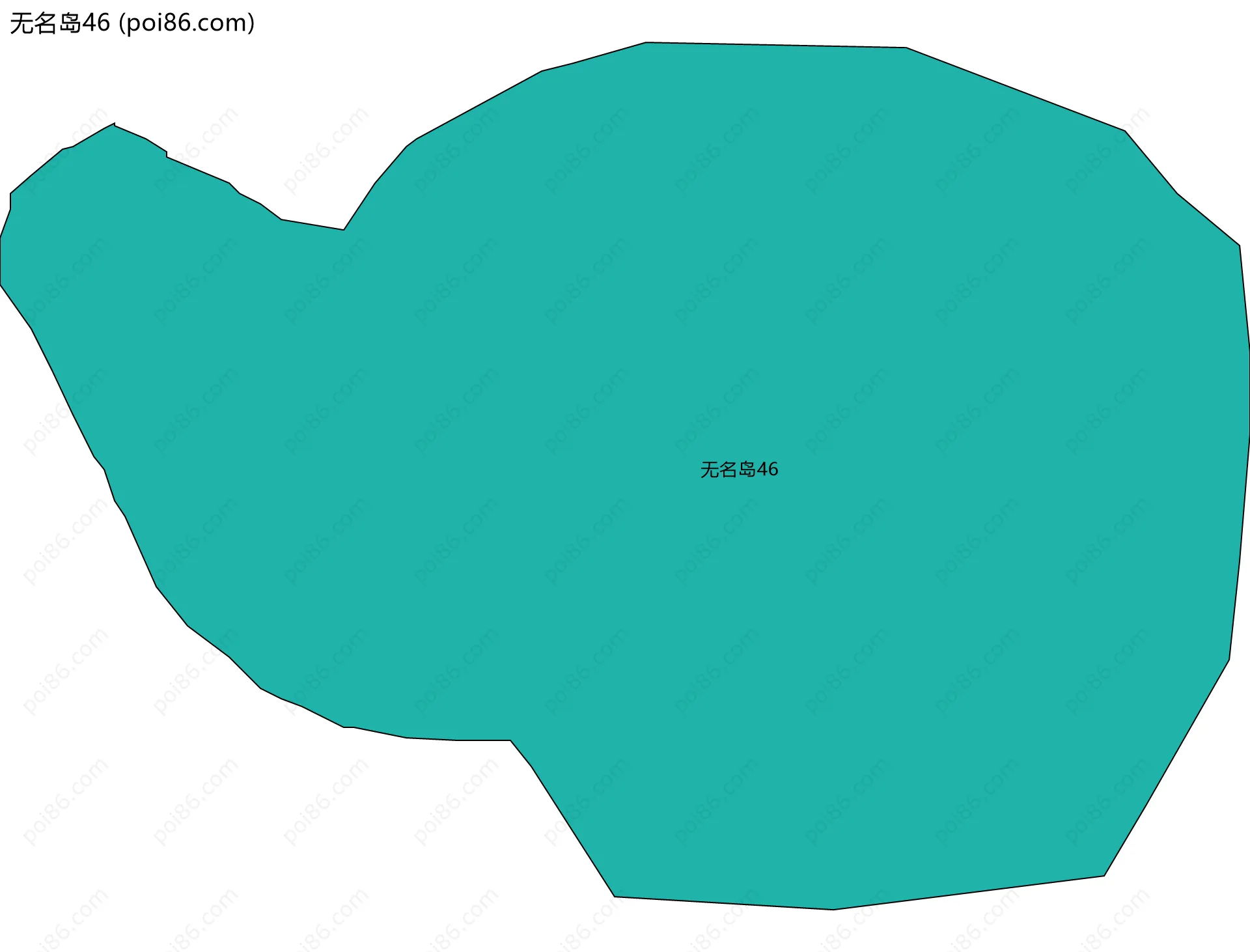 无名岛46边界地图