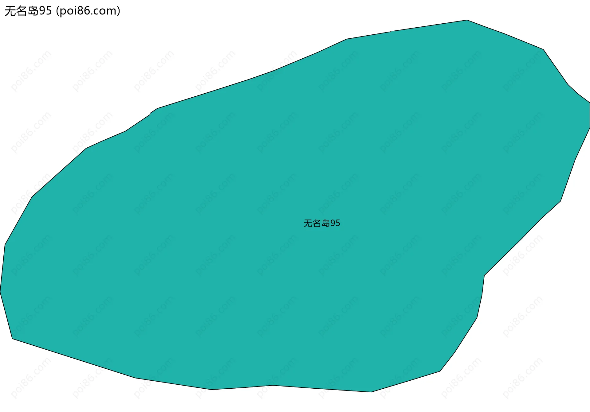 无名岛95边界地图