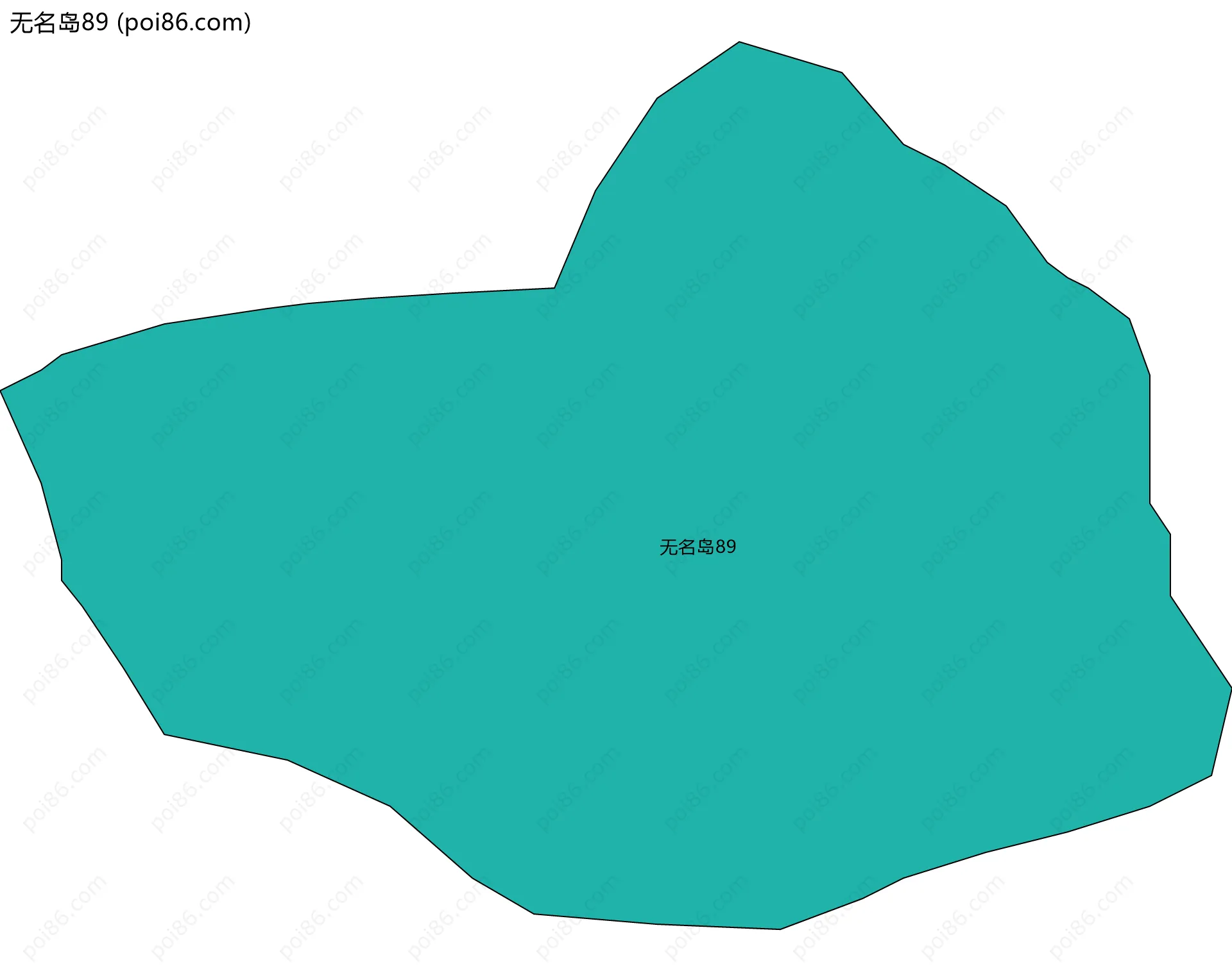 无名岛89边界地图