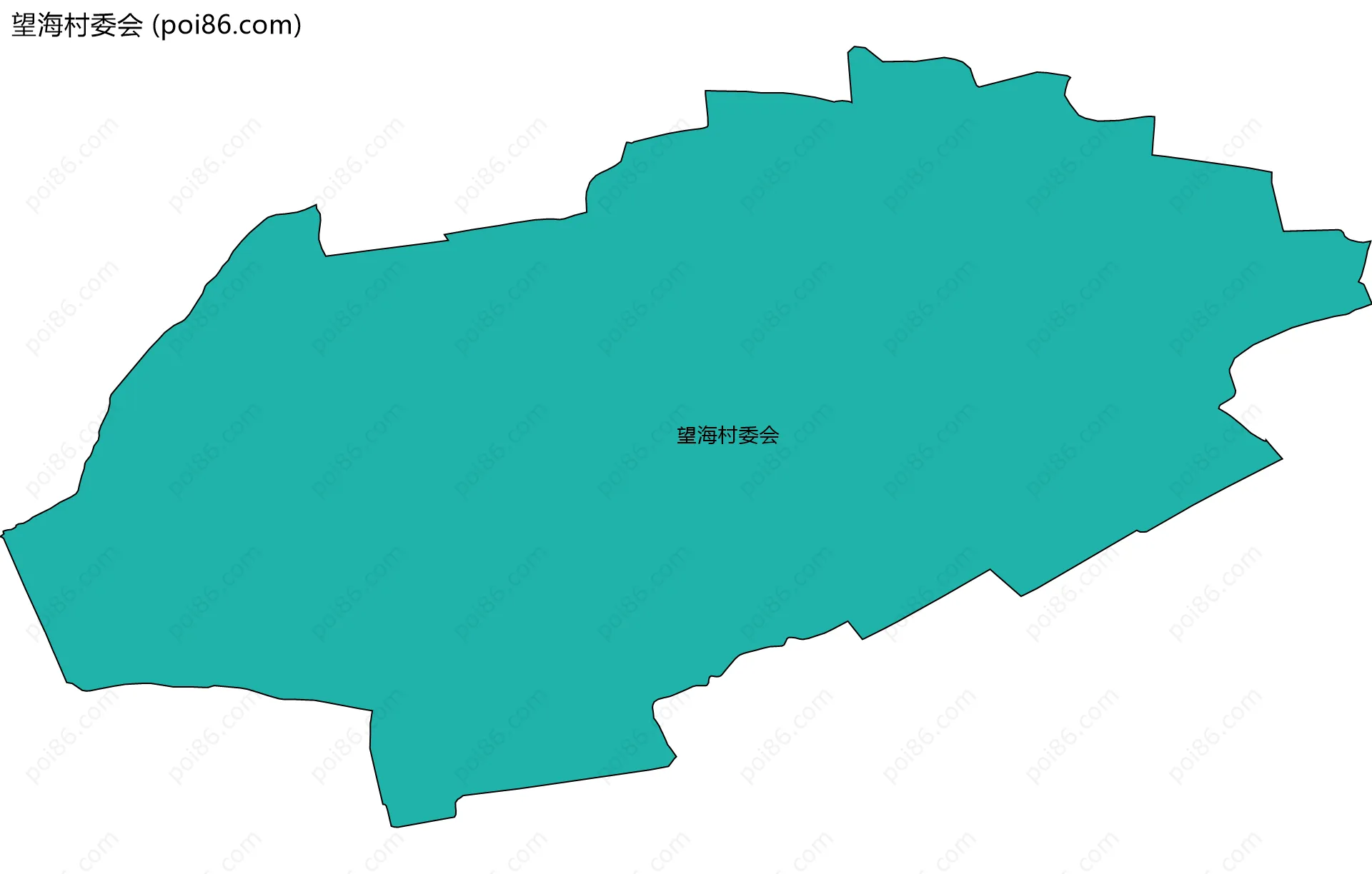 望海村委会边界地图