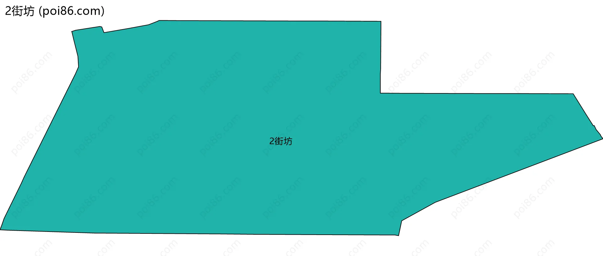 2街坊边界地图