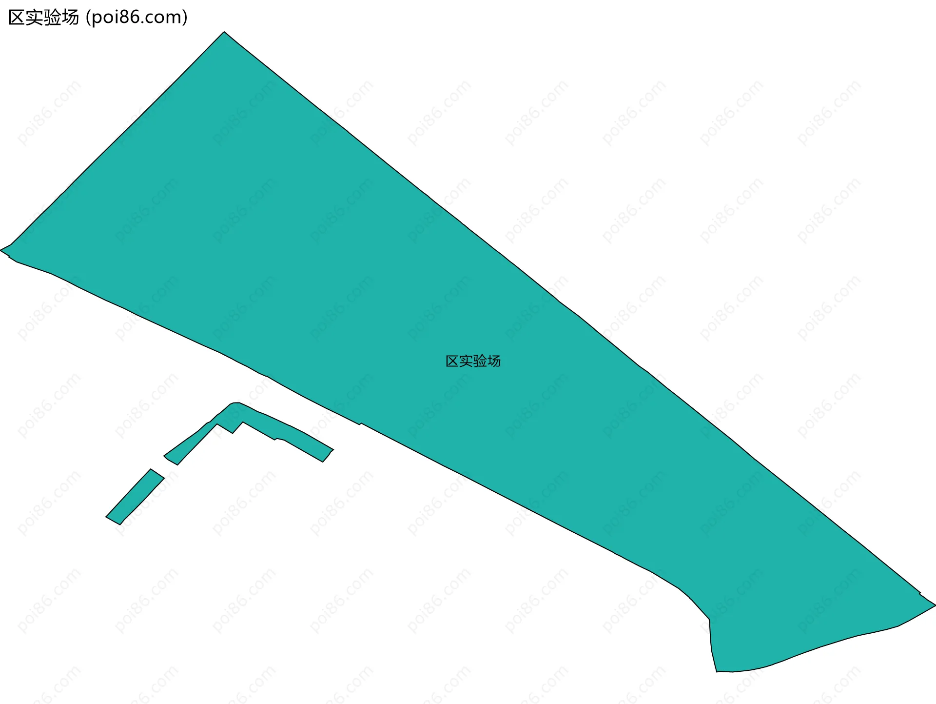区实验场边界地图