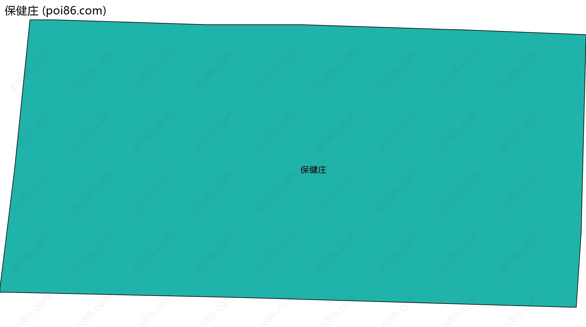 保健庄边界地图