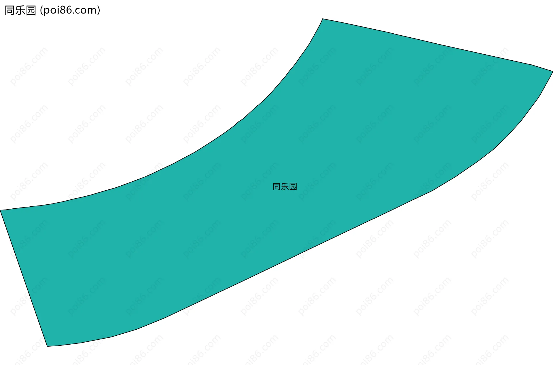 同乐园边界地图