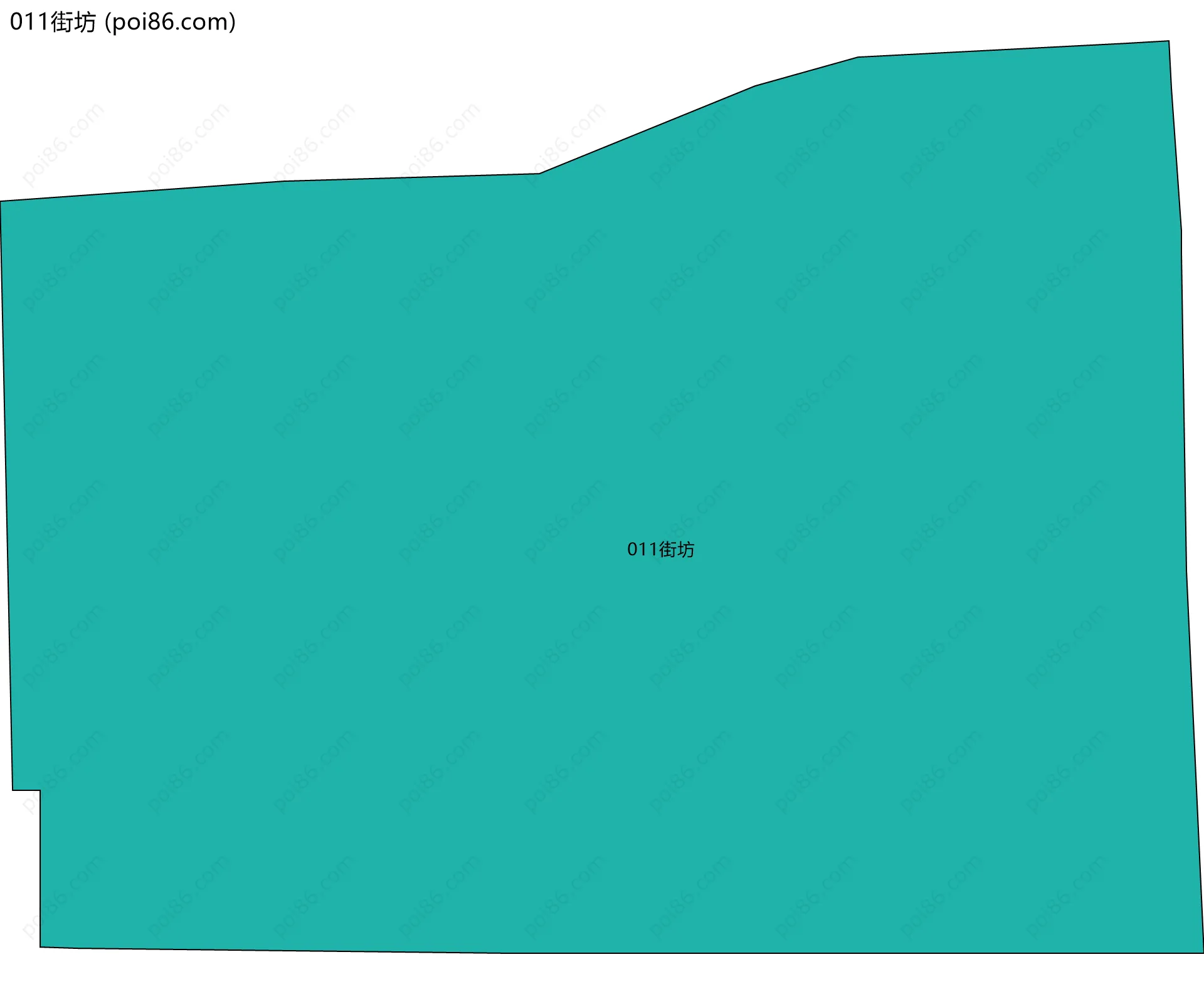 011街坊边界地图