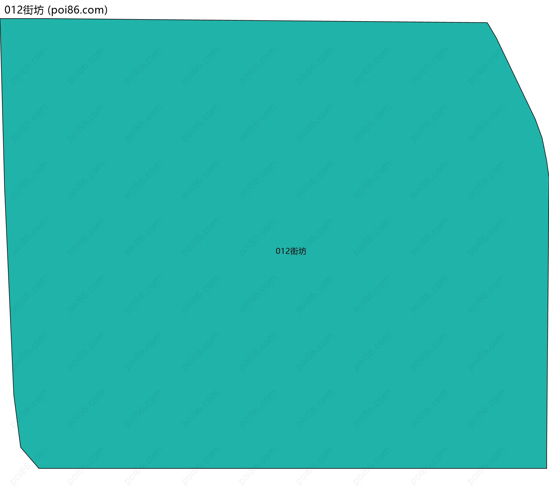 012街坊边界地图