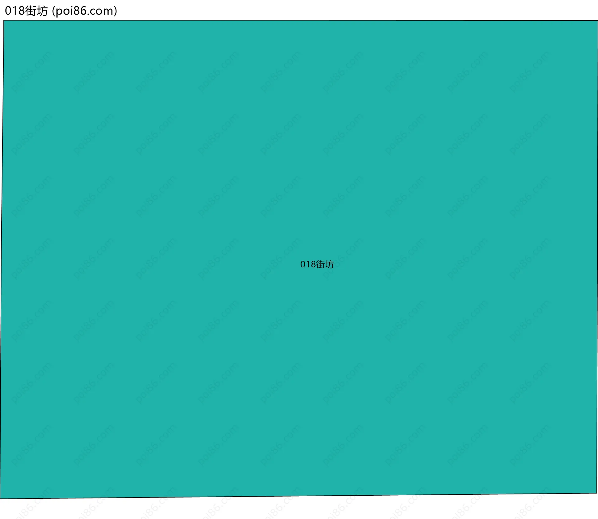 018街坊边界地图