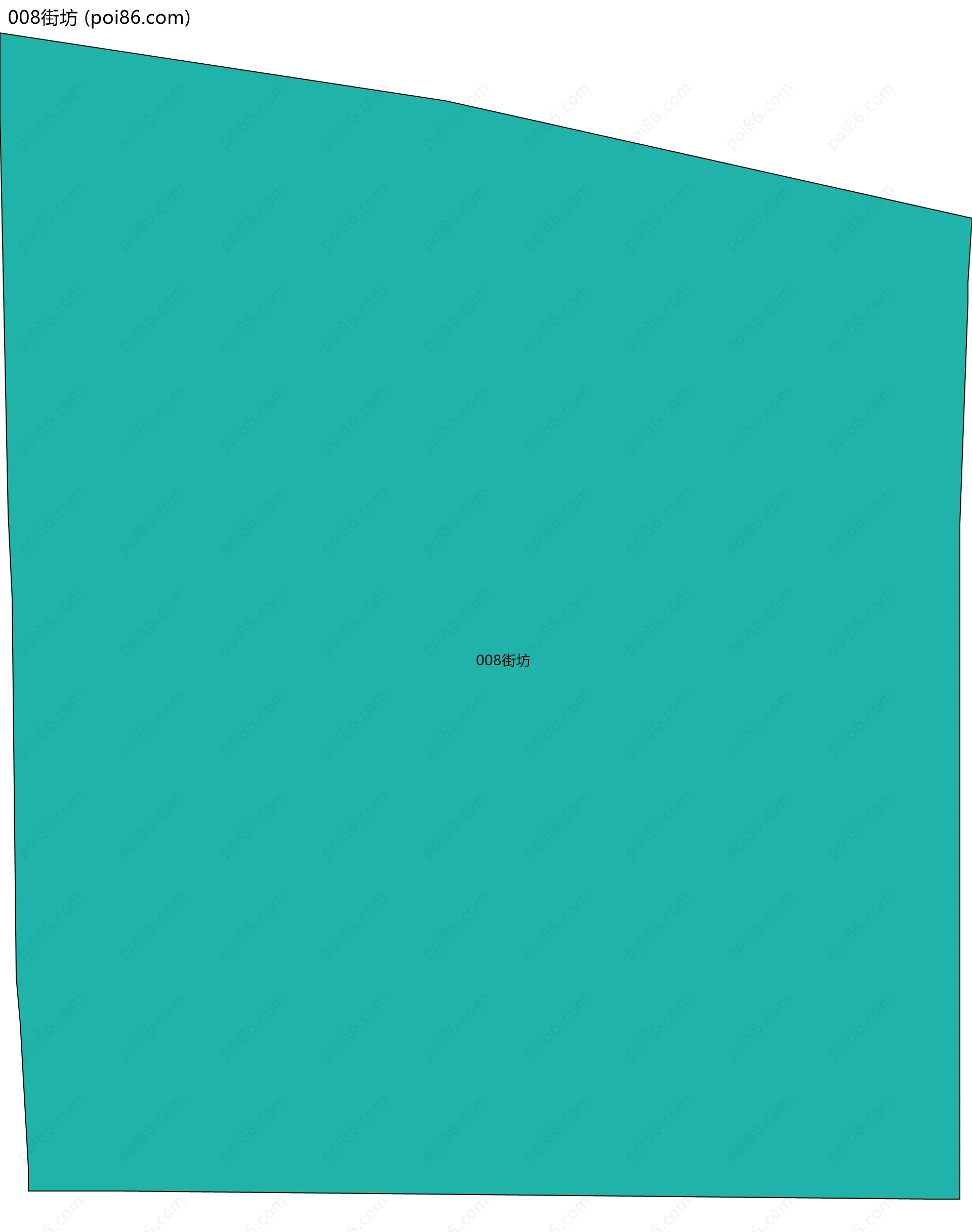 008街坊边界地图
