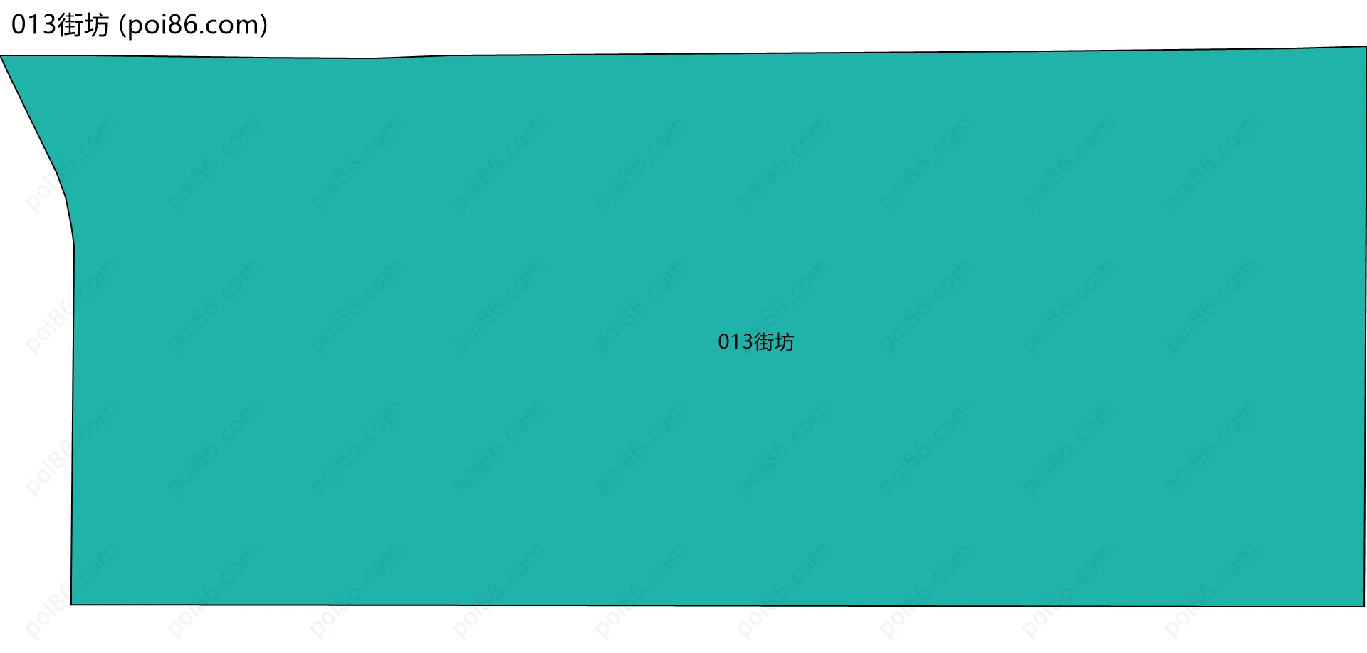 013街坊边界地图