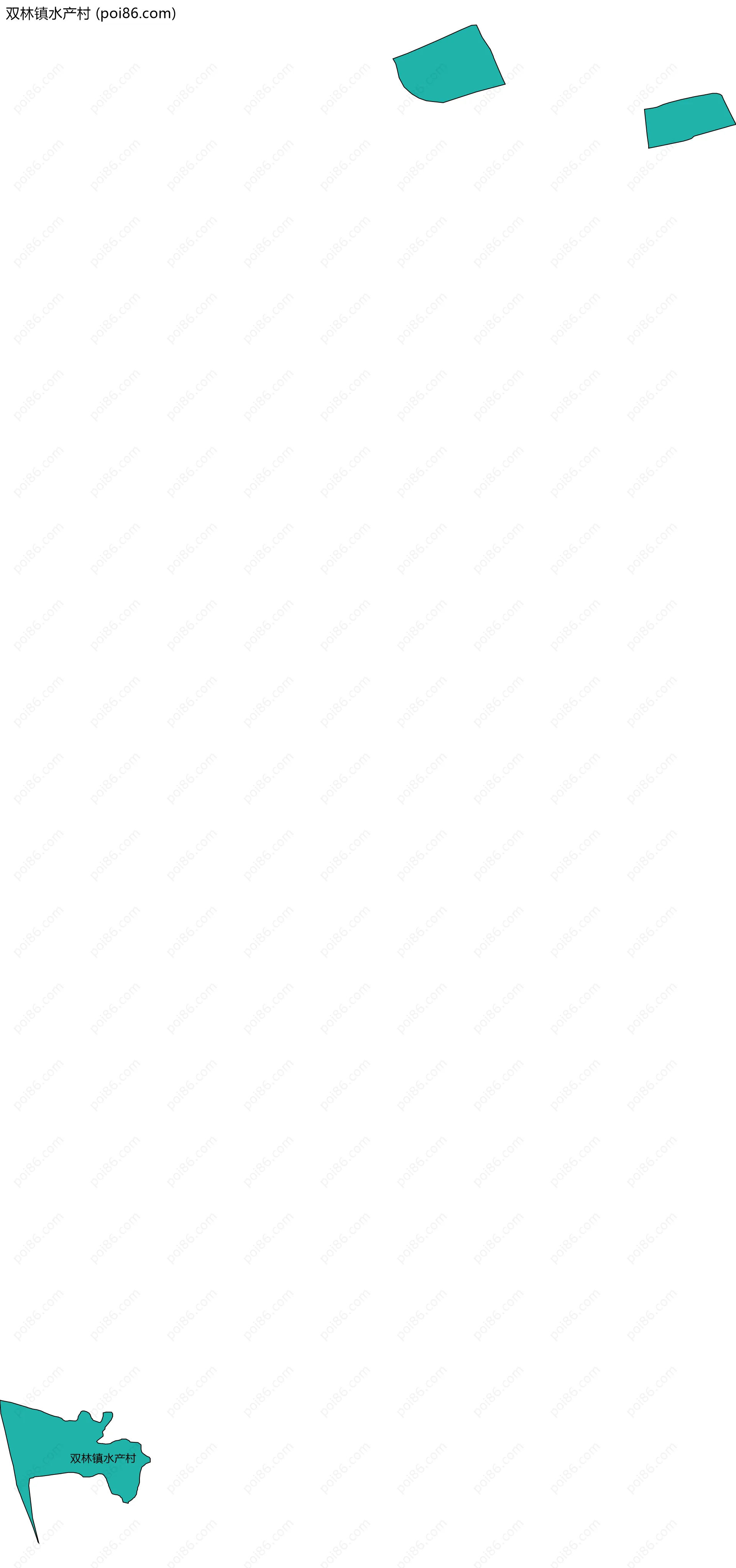 双林镇水产村边界地图