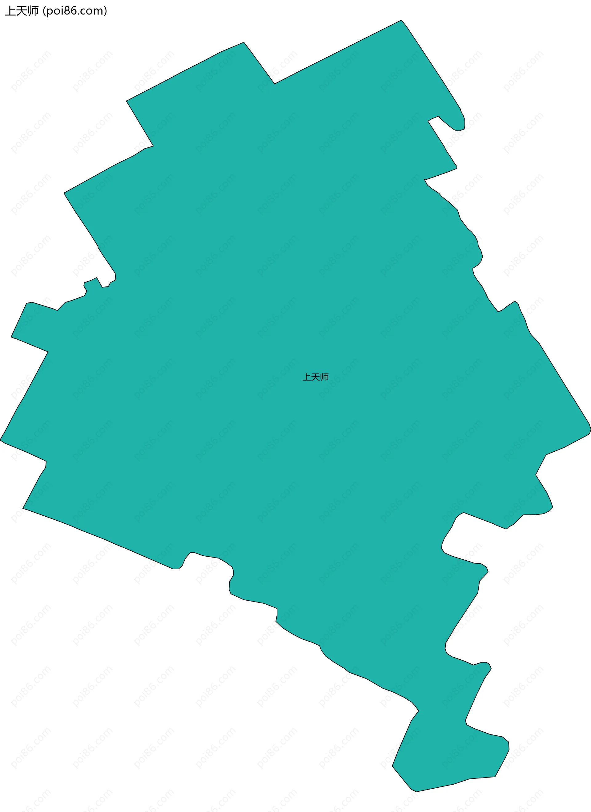 上天师边界地图