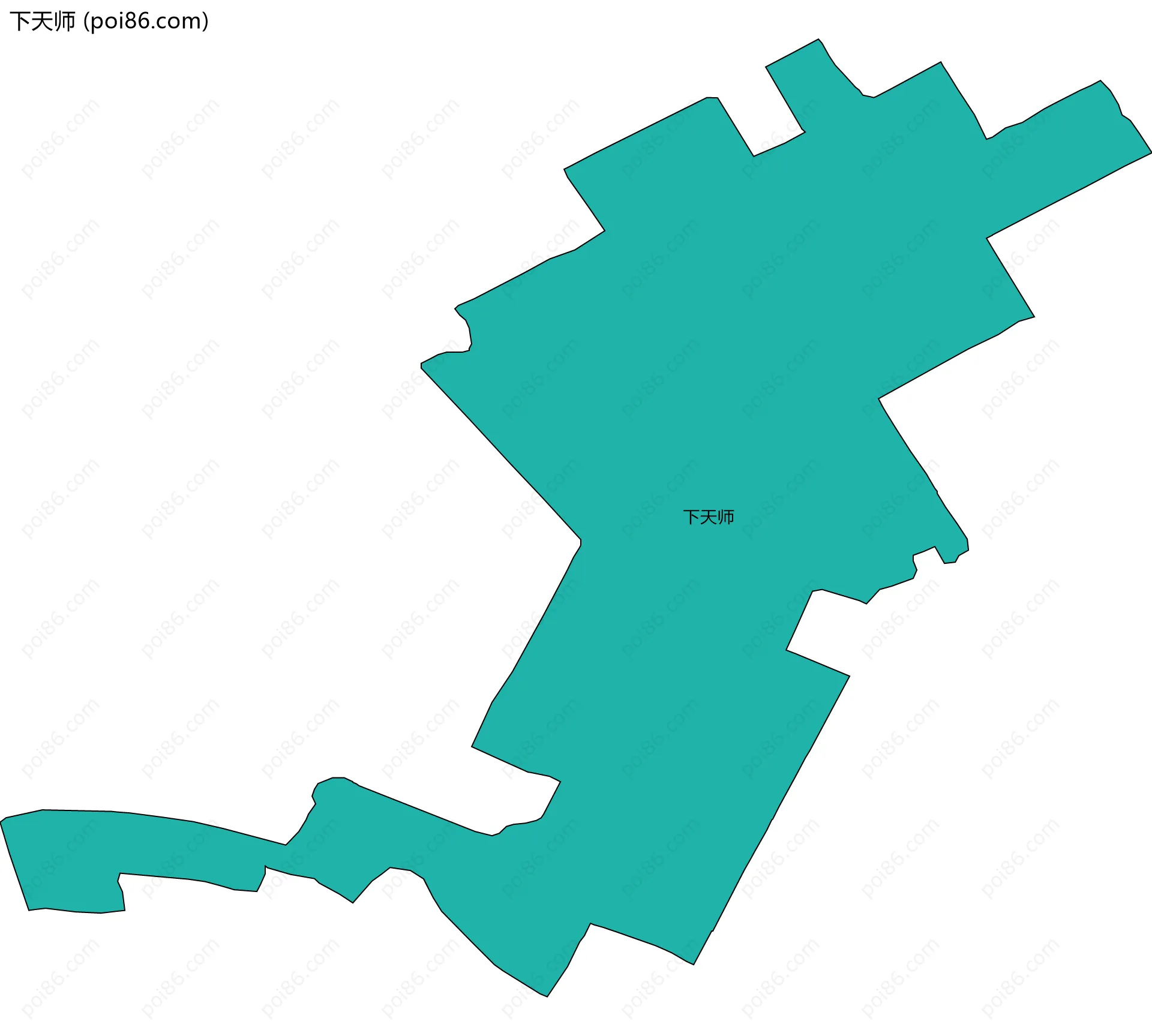 下天师边界地图