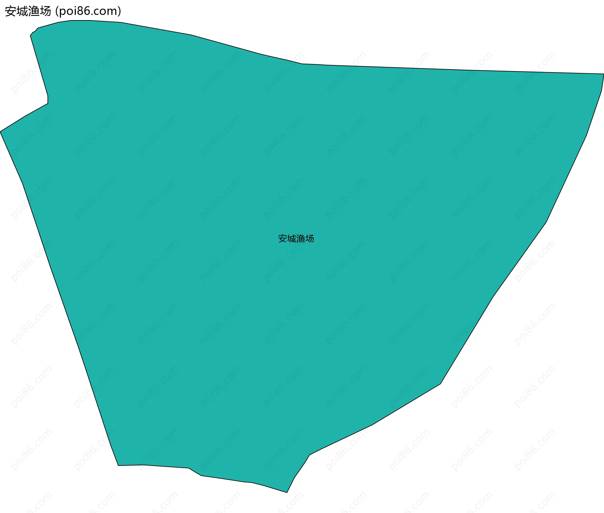 安城渔场边界地图