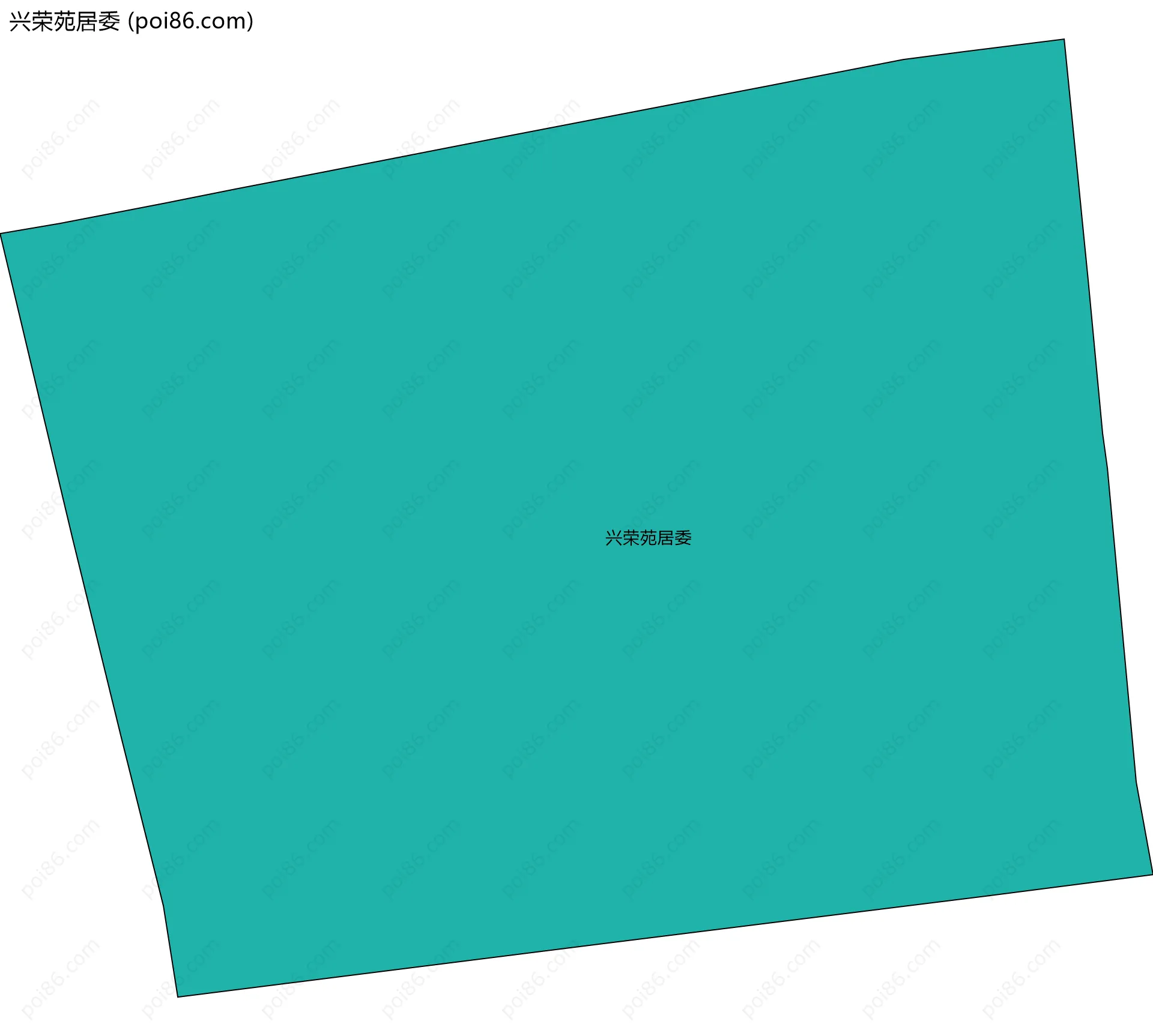 兴荣苑居委边界地图