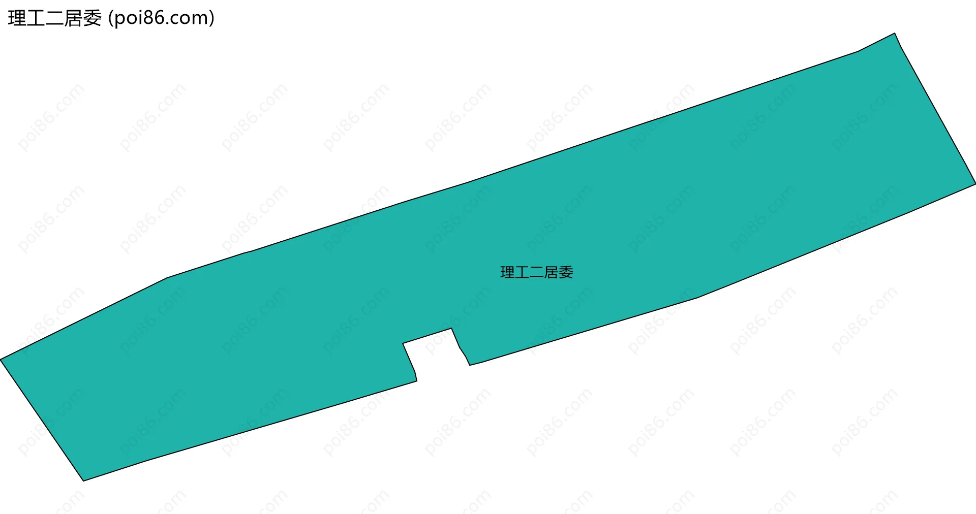 理工二居委边界地图