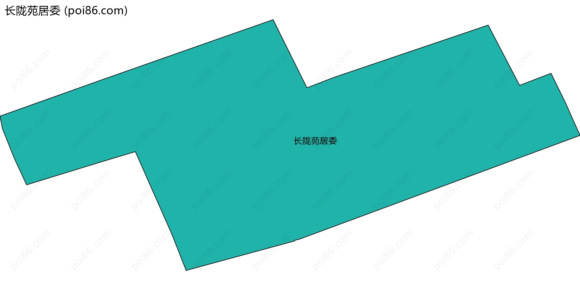 长陇苑居委边界地图