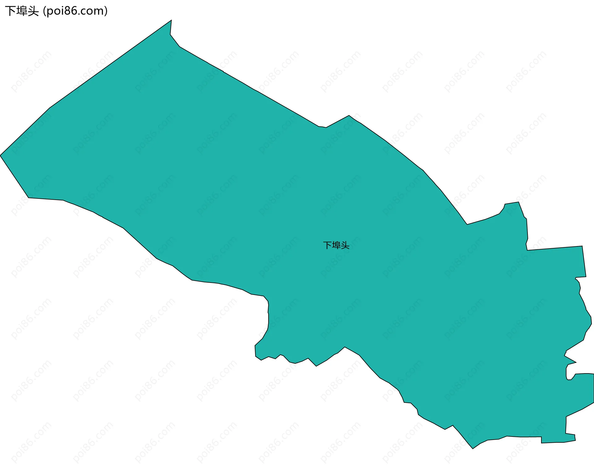 下埠头边界地图