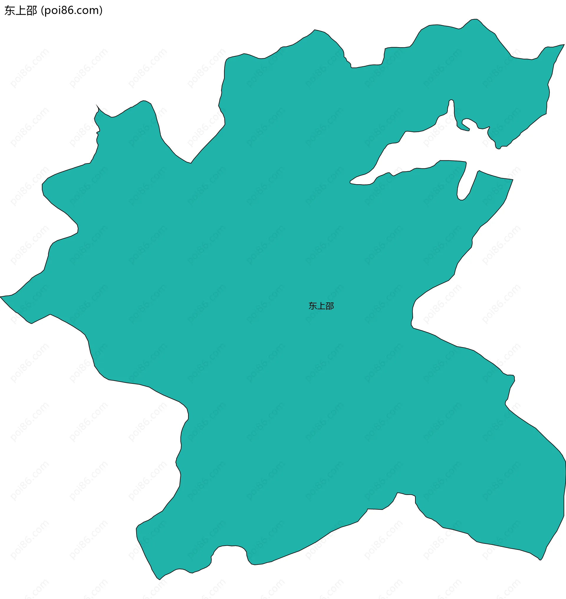 东上邵边界地图