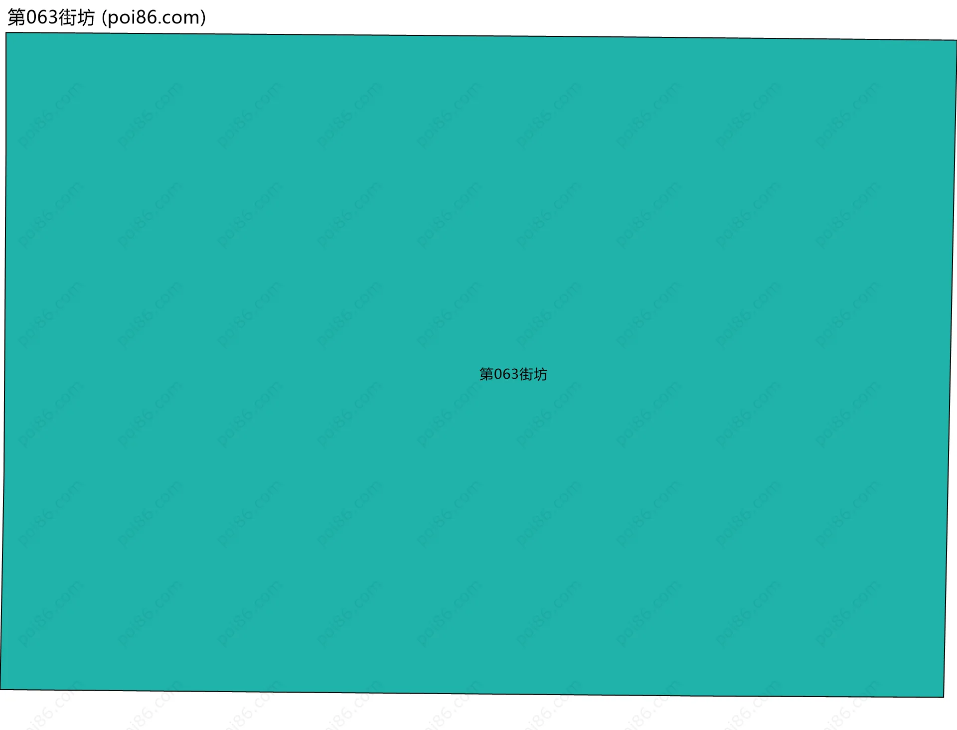 第063街坊边界地图