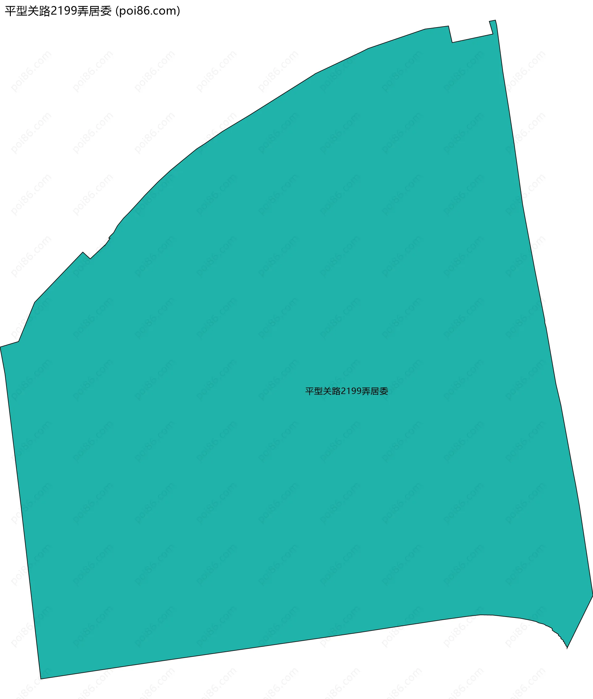 平型关路2199弄居委边界地图